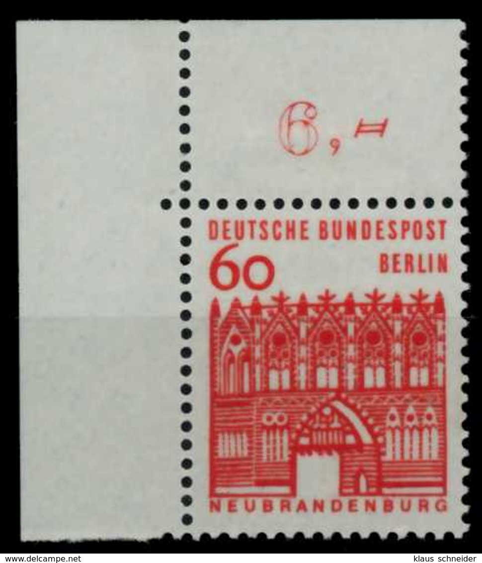 BERLIN DS D-BAUW. 1 Nr 247 Postfrisch ECKE-OLI X707EB2 - Ungebraucht