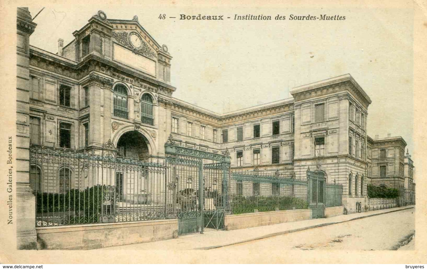 48 - BORDEAUX - Institutions Des Sourdes-Muettes - Bordeaux