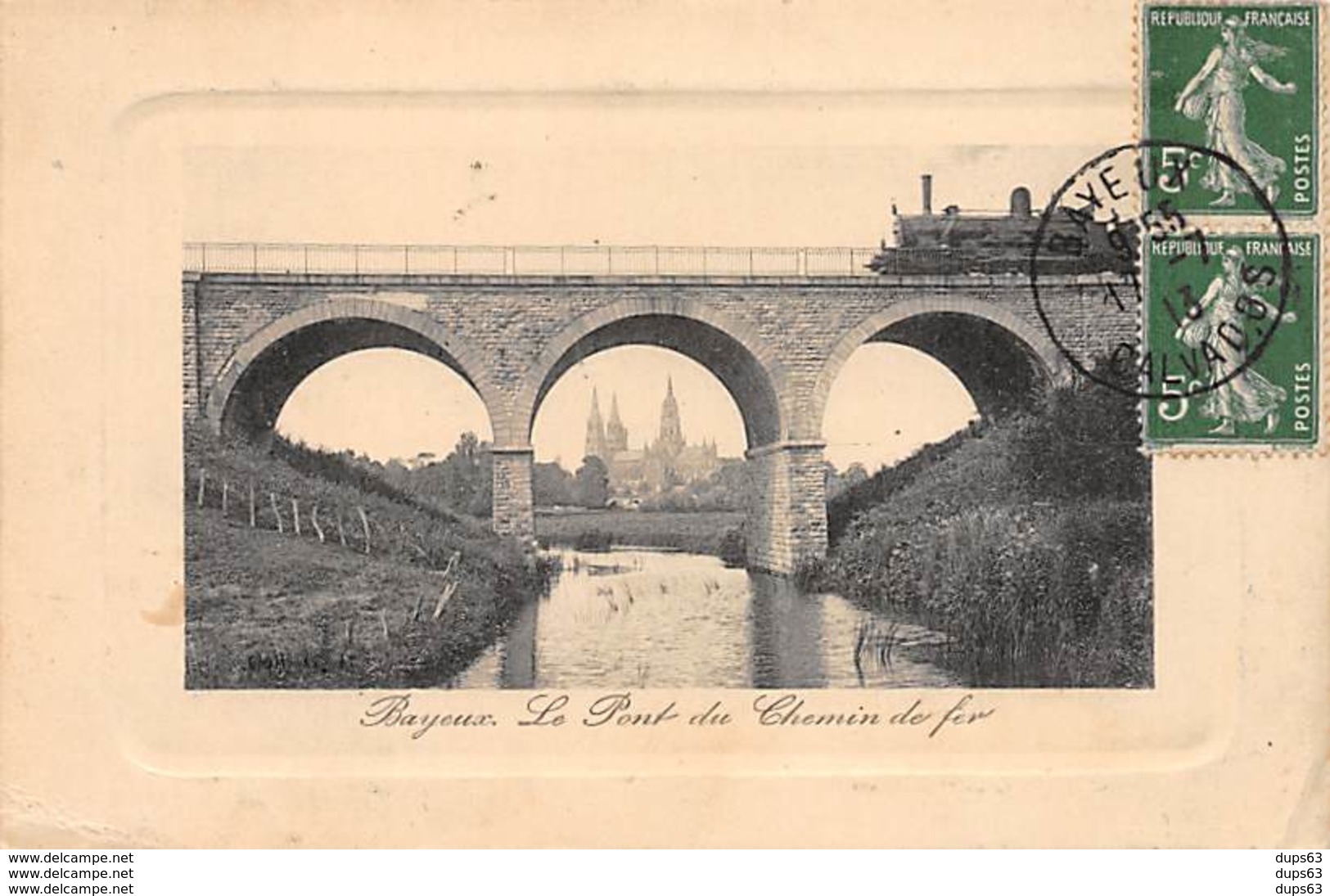 BAYEUX - Le Pont Du Chemin De Fer - Très Bon état - Bayeux