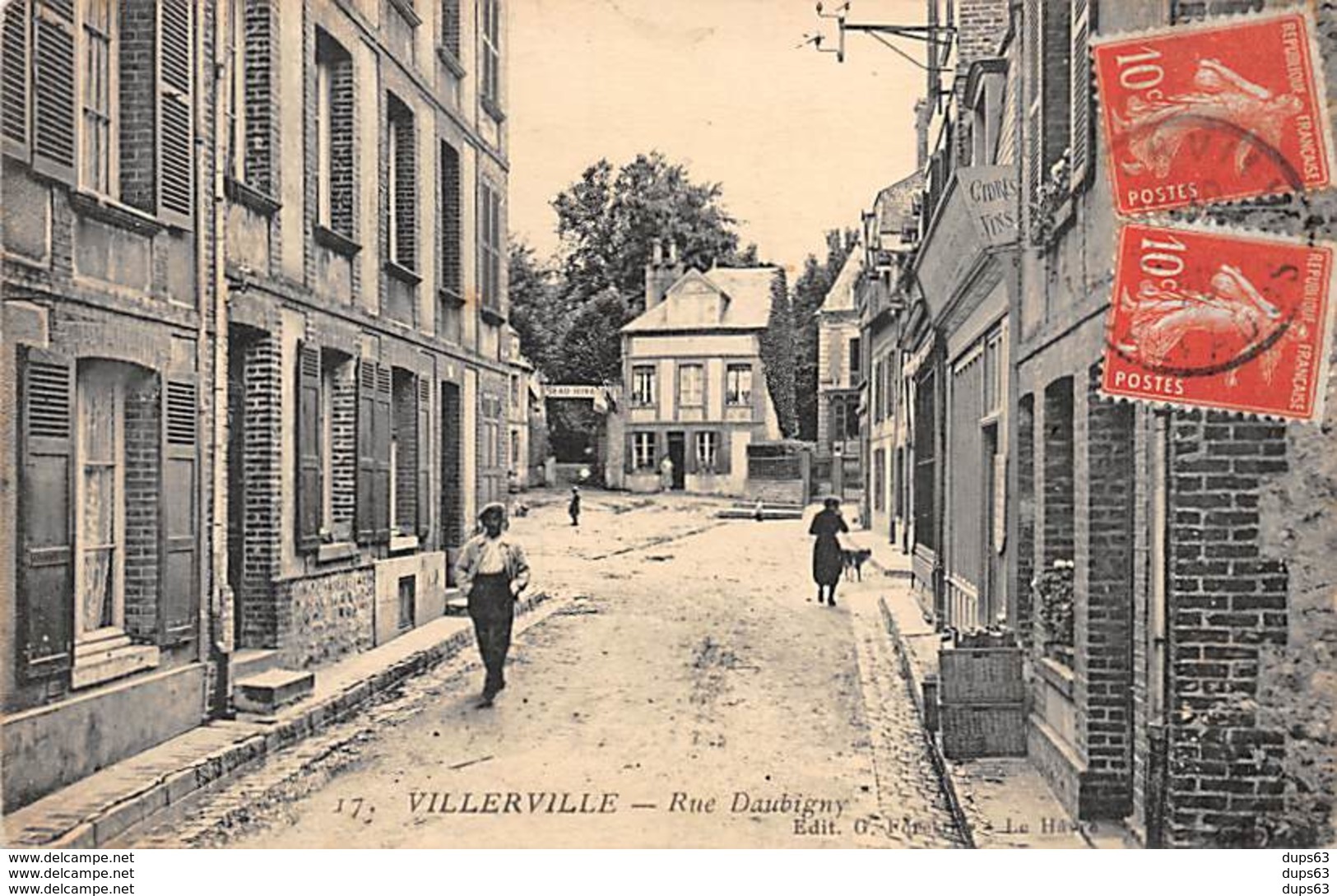 VILLERVILLE - Rue Daubigny - Très Bon état - Villerville