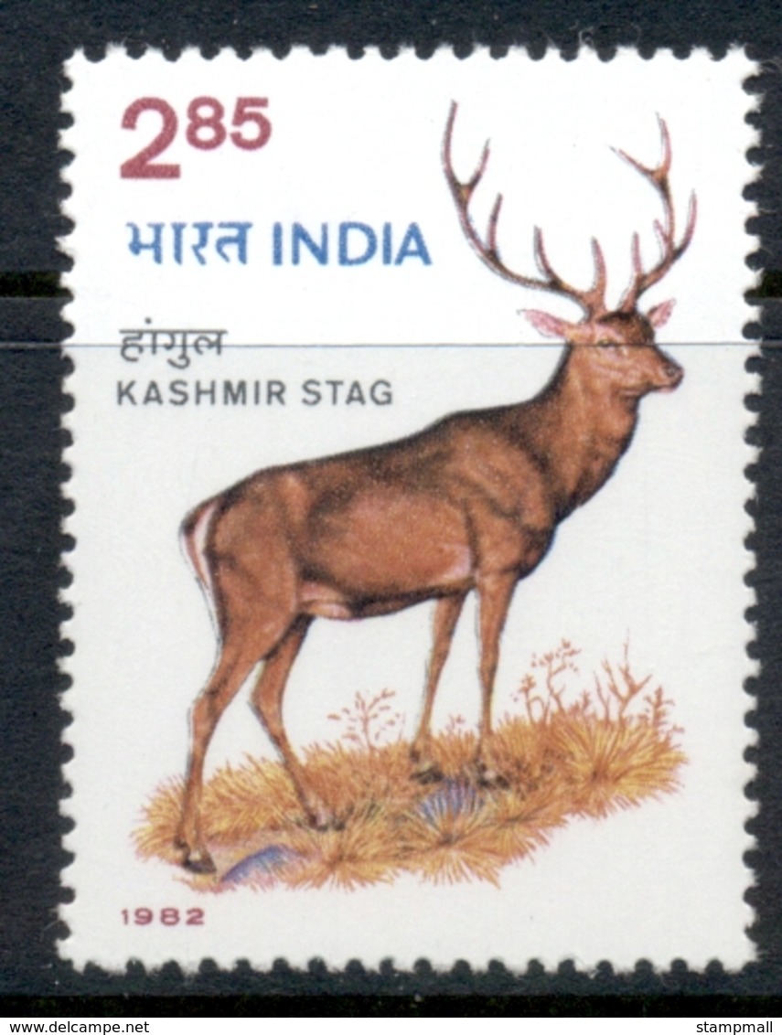 India 1982 Kashmir Stag MUH - Unused Stamps