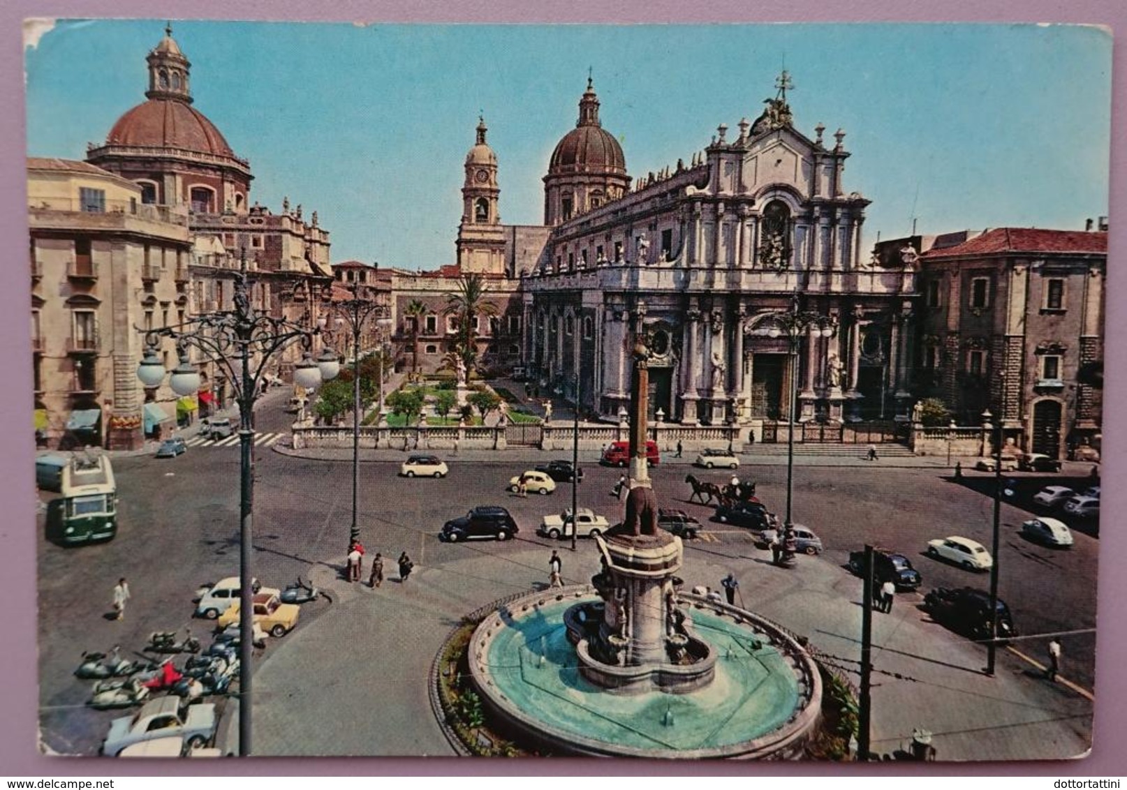 CATANIA - Piazza Del Duomo - Auto Cars Parking Bus - Vg S2 - Catania