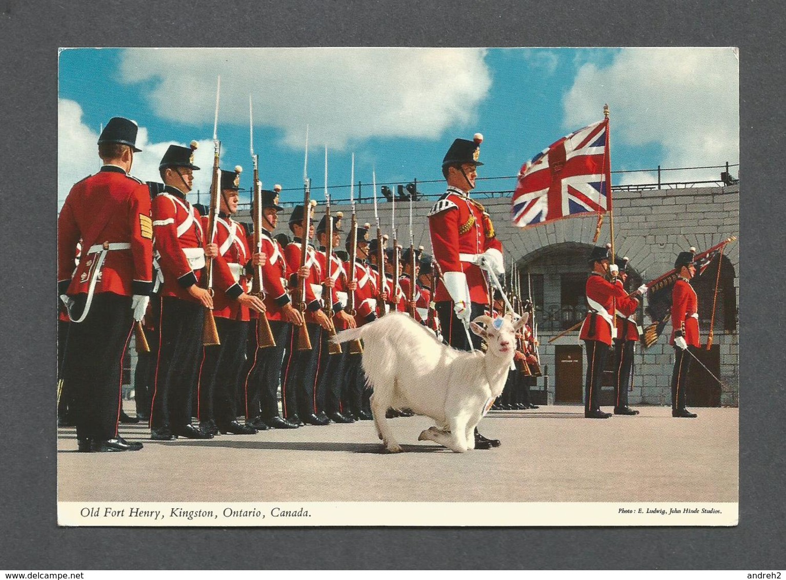 KINGSTON - ONTARIO - OLD FORT HENRY - PHOTO E.LUDWIG - BY JOHN HINDE STUDIO - Kingston