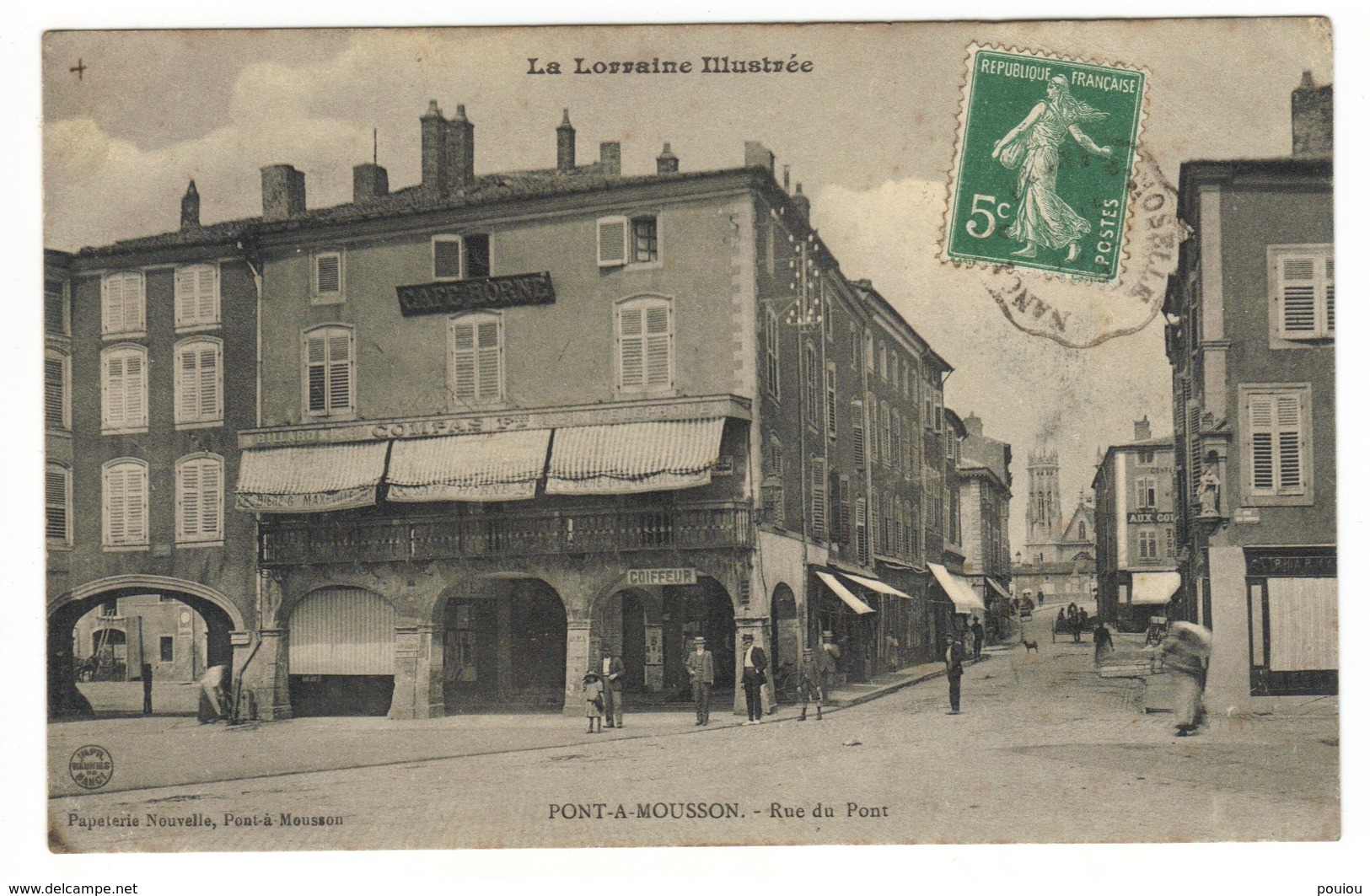 54 PONT à MOUSSON Rue Du Pont CPA - Pont A Mousson