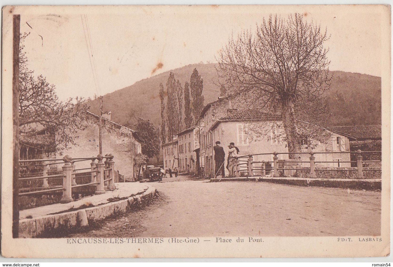 ENCAUSSE LES THERMES-PLACE DU PONT - Autres & Non Classés