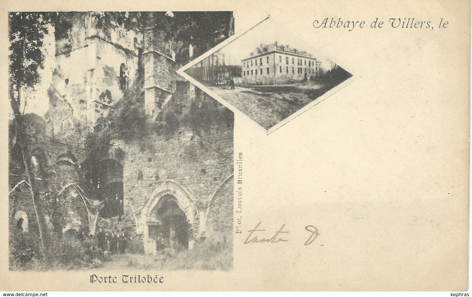 Abbaye De VILLERS : Porte Trilobée - Villers-la-Ville