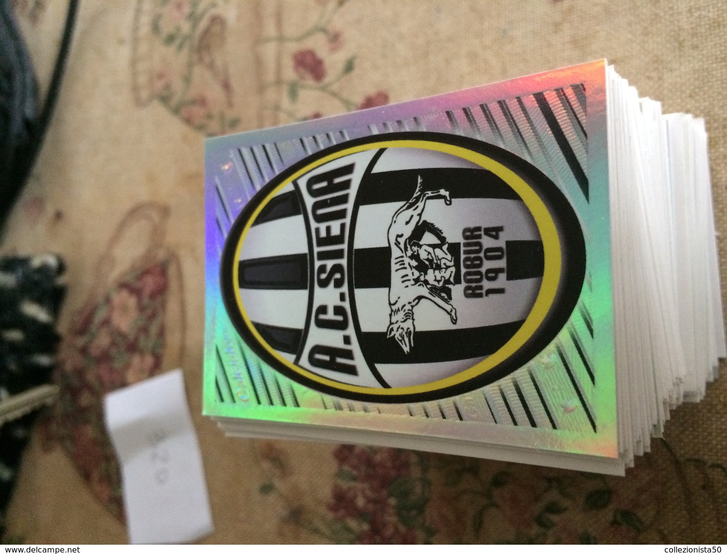 PANINI CALCIATORI SCUDETTO SIENA - Altri & Non Classificati