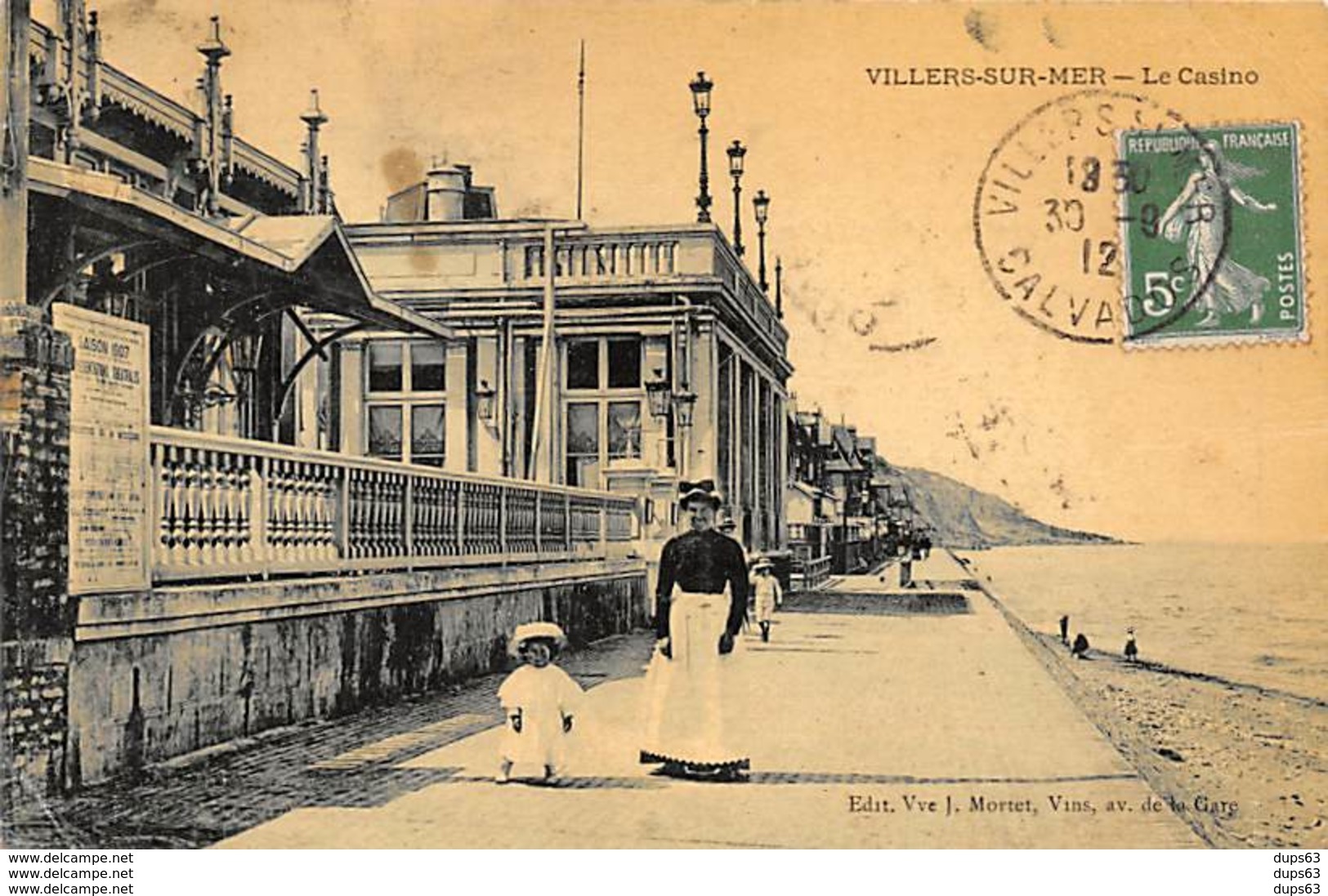 VILLERS SUR MER - Le Casino - Très Bon état - Villers Sur Mer