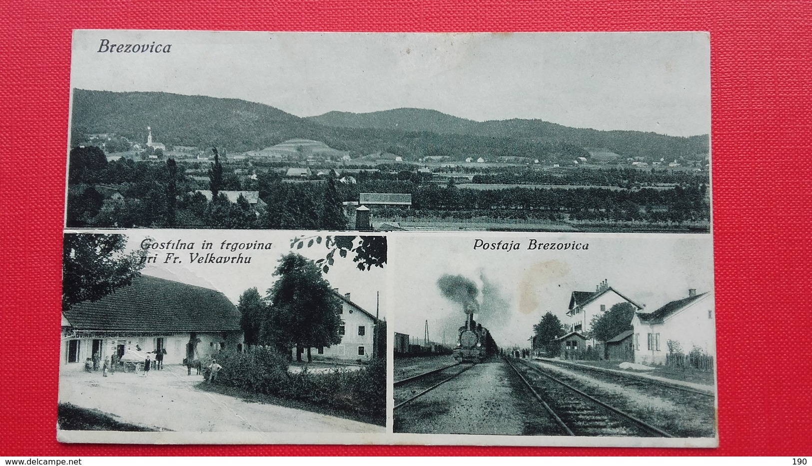 Brezovica.Zelezniska Postaja.Railway Station. - Slovenia