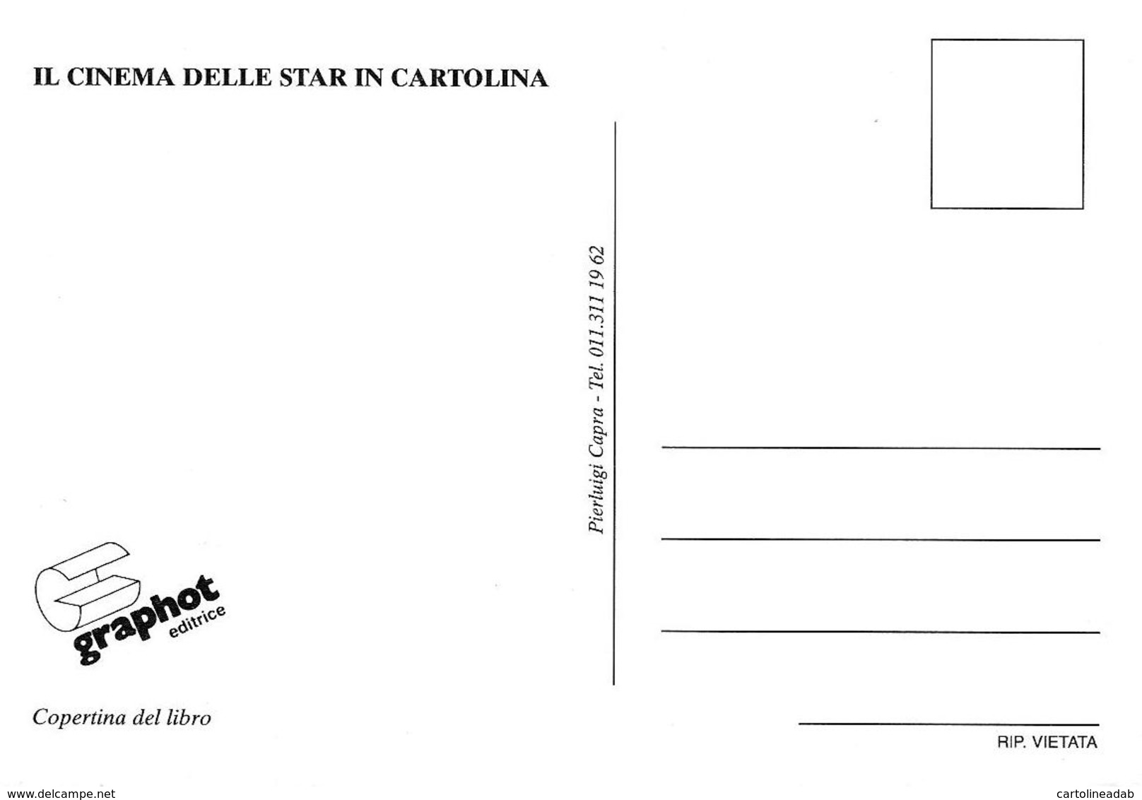 [MD3457] CPM - CINEMA - IL CINEMA DELLE STAR IN CARTOLINA - Non Viaggiata - Altri & Non Classificati