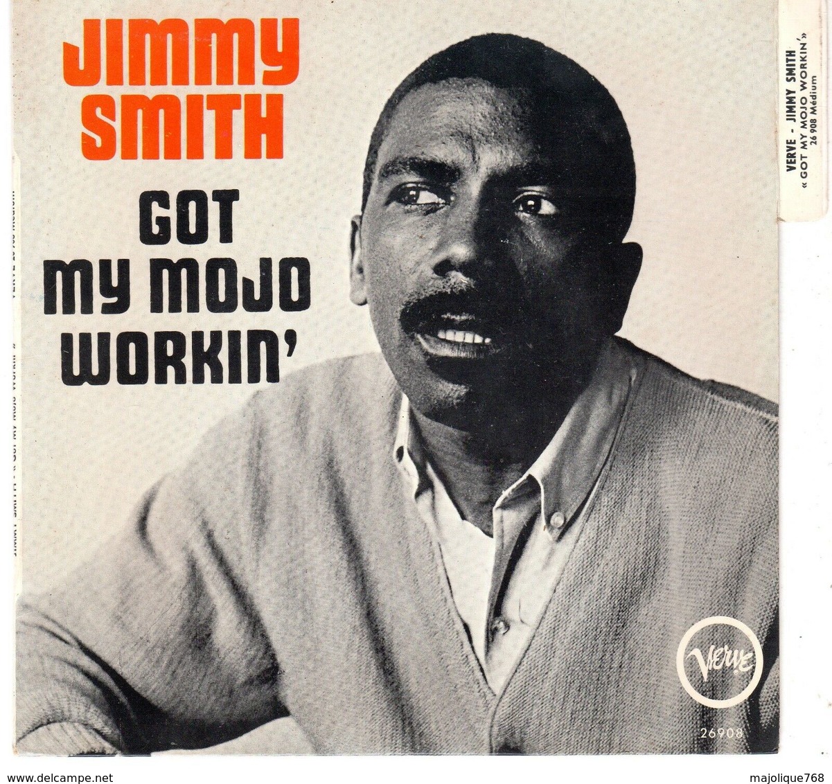 Disque De Jimmy Smith - Got My Mojo Workin' - Verve 26908 - 1965 - - Jazz
