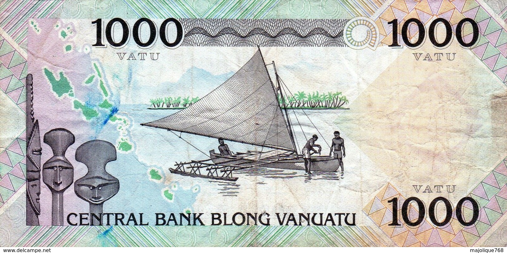 Billet De Vanuatu De 1000 Vatu N D ( 2002 ) En T T B - Signature N° 1 - - Vanuatu