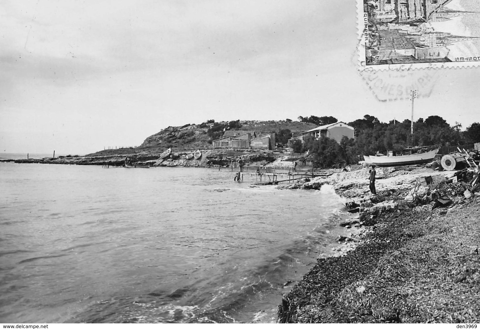 La COURONNE - Calanque De Tamaris - Philatélie Cachet En Pointillés - Autres & Non Classés