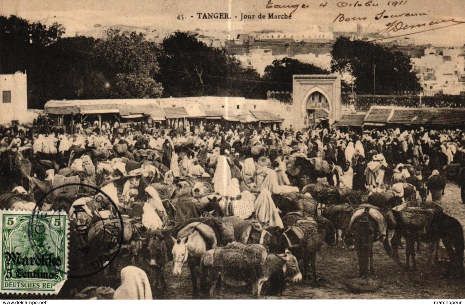 MAROC - TANGER - JOUR DU MARCHE - Tanger