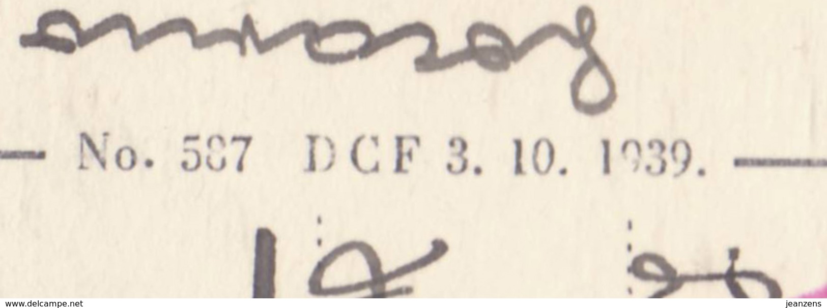 Carte à Vue "Locarno" Obl. Locarno 04.06.1941 -> Camp Heinrichsbad - Zensur/Censored/censure Internement 323 + DCF - Lettres & Documents