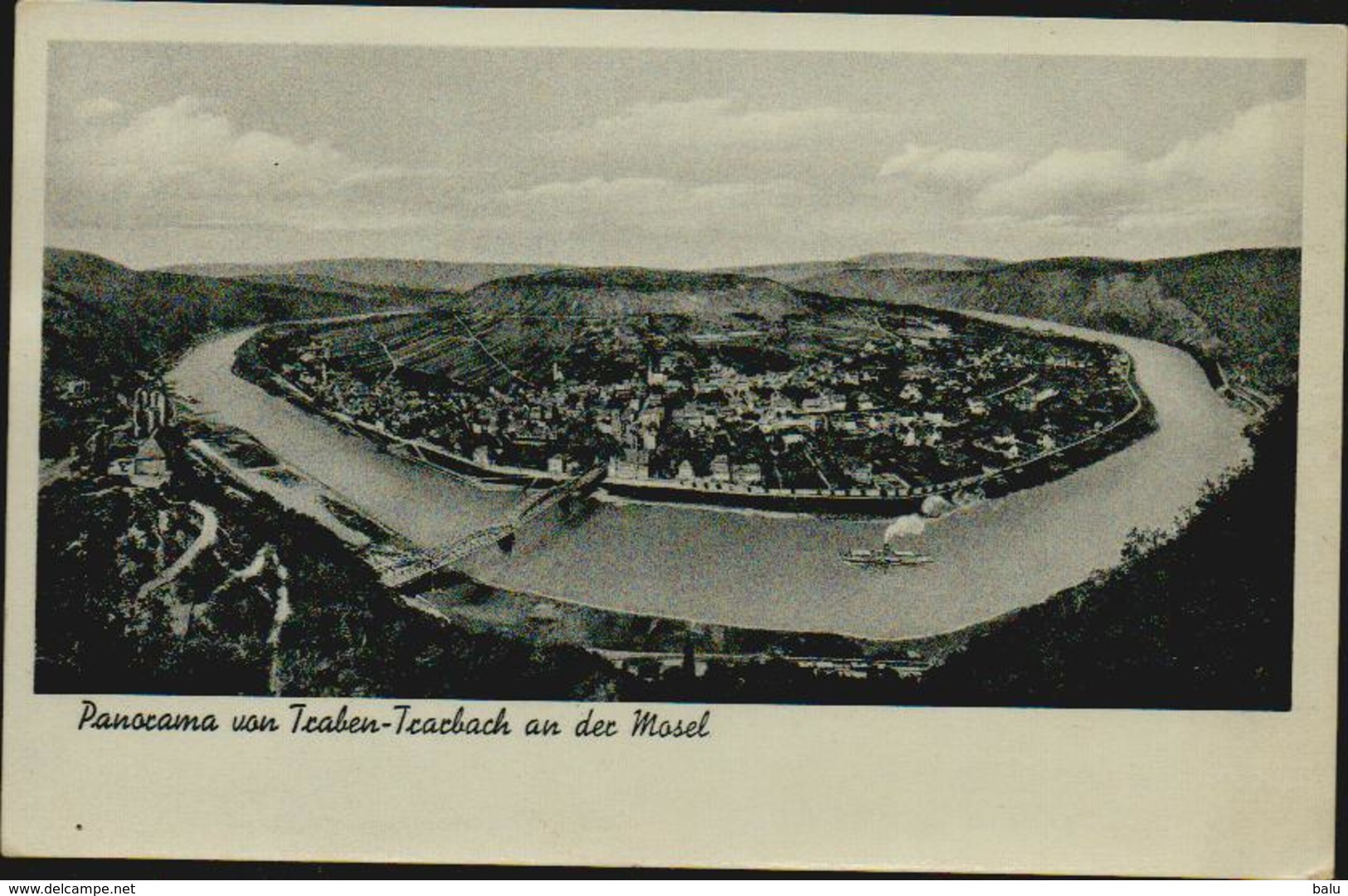 AK SW Panorama Von Traben-Trarbach An Der Mosel, Wohl 1932, Siehe Beide Scans, Druckerei Henrich, H.D. 5552 - Traben-Trarbach