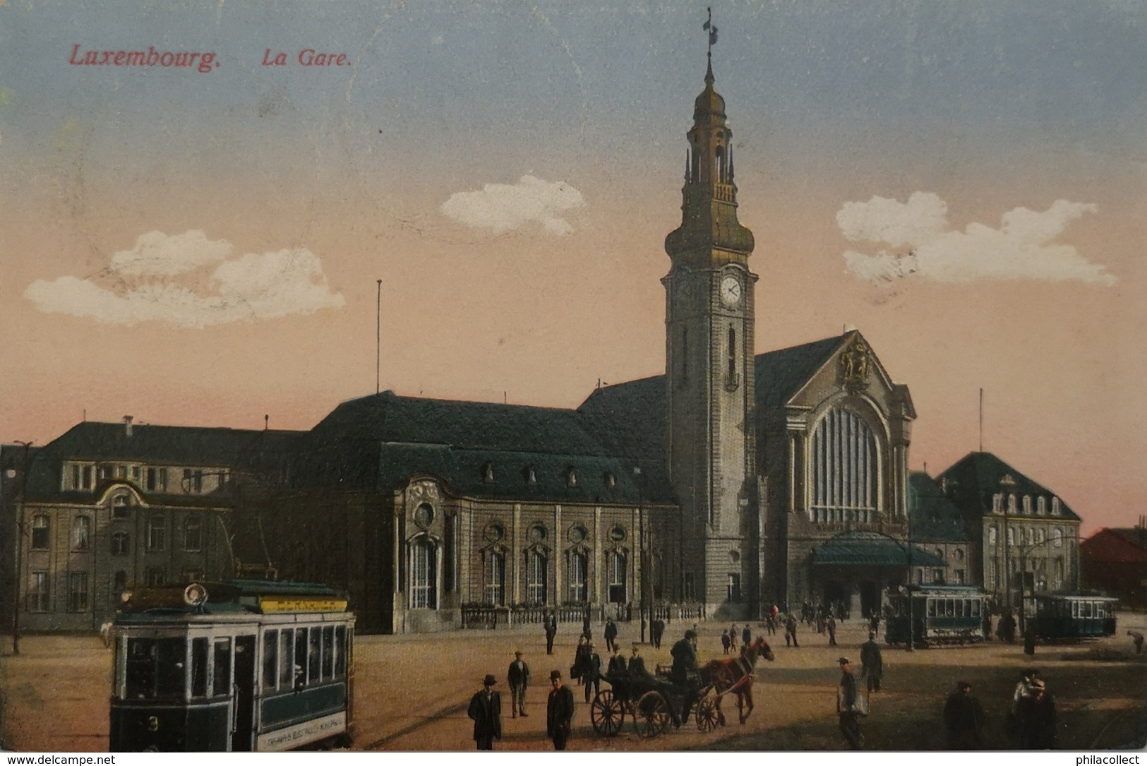 Luxembourg // LA Gare - Station ( Tram) 19?? - Luxemburg - Stad