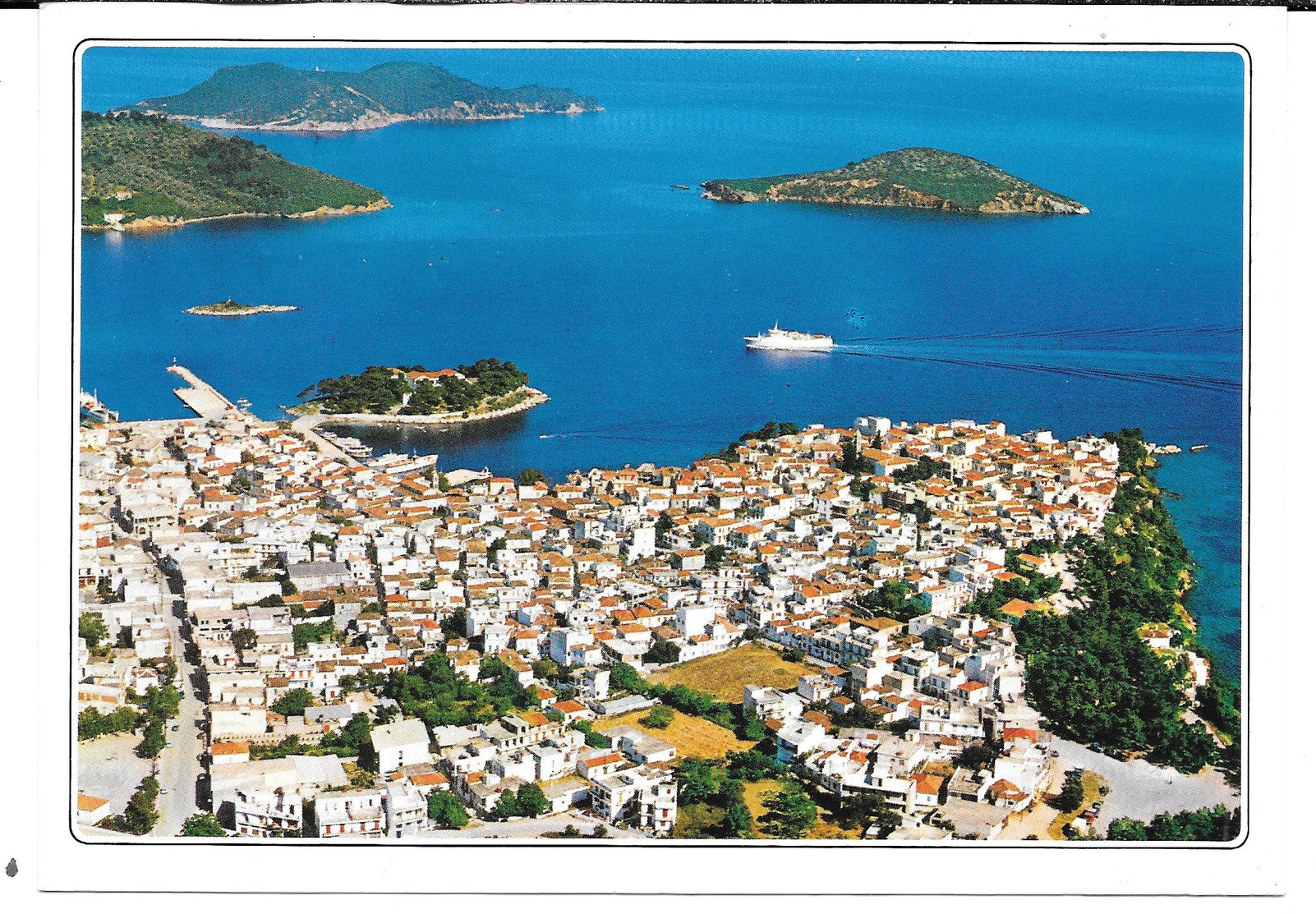 Cpsm  Skiathos - Vue Aérienne . - Grecia