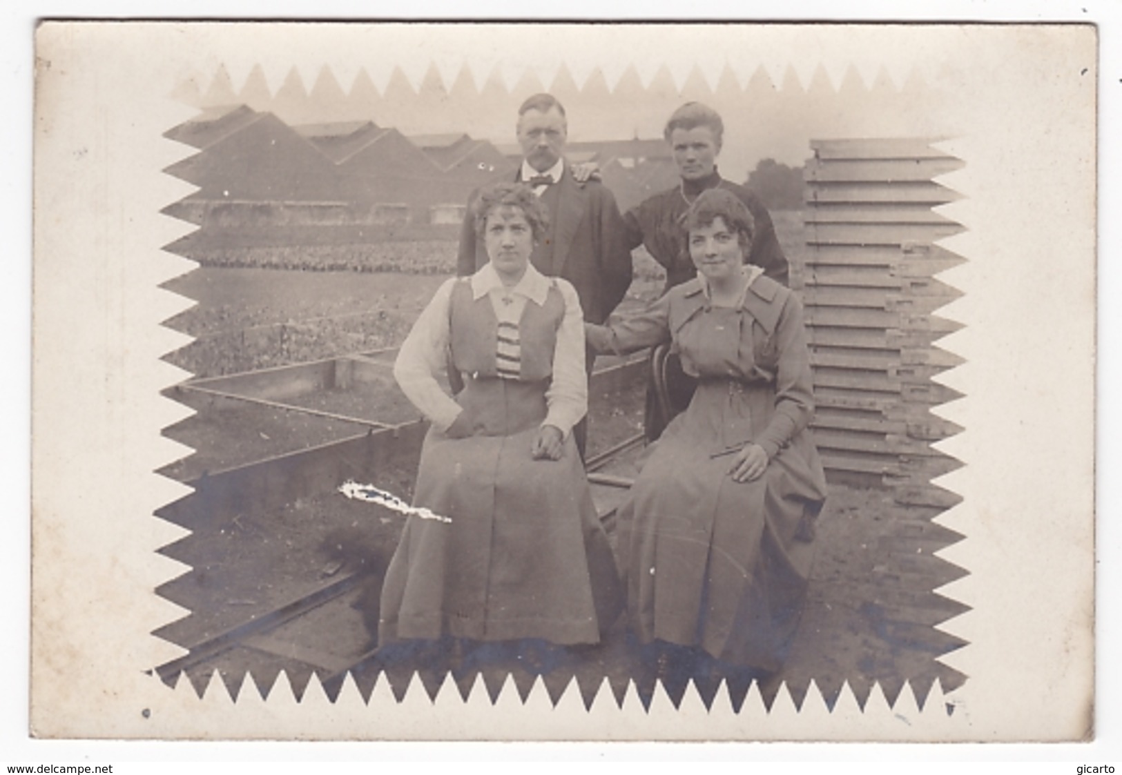 Carte Photo , Maraichers , Bobigny , La Plaine ? - To Identify