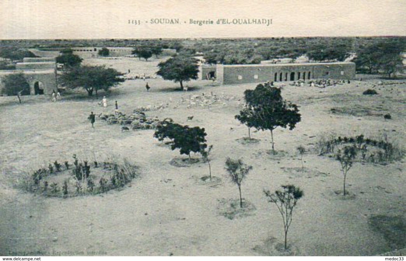 Soudan,Cpa Bergerie D'El-Oualhadji - Sudan