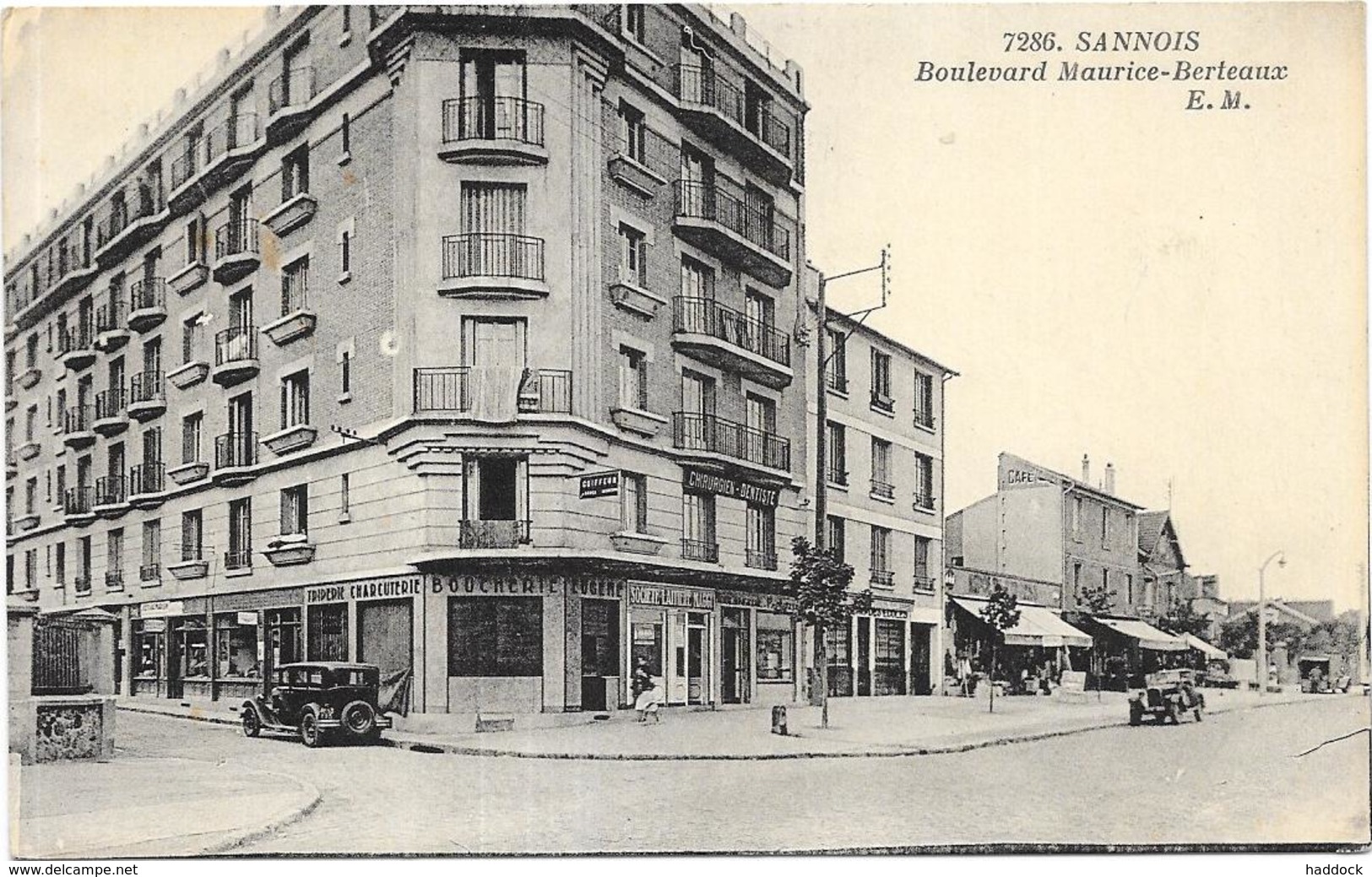 SANNOIS: BOULEVARD MAURICE BERTEAUX - Sannois