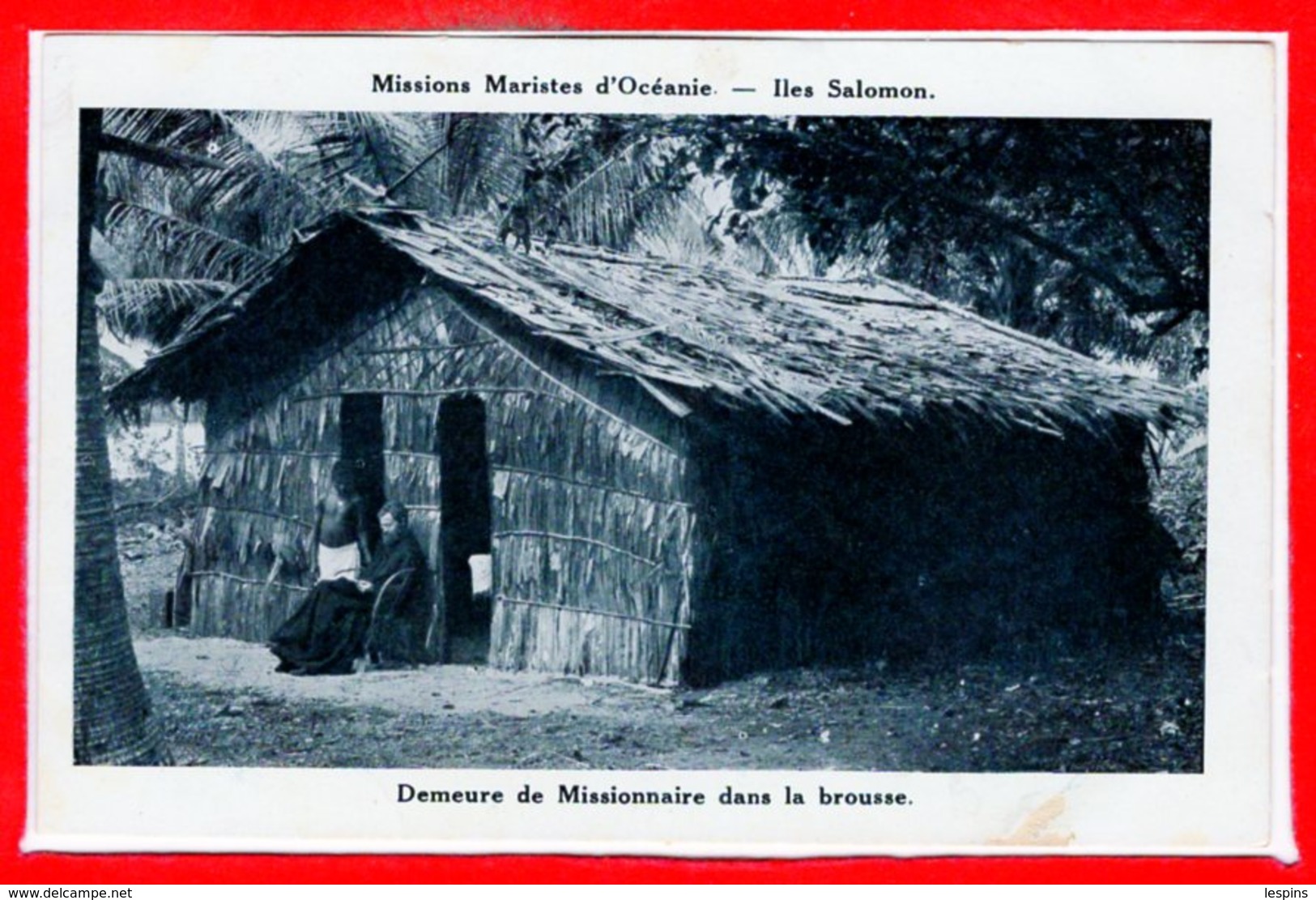 OCEANIE - ILES SALOMON -- Demeure De Missionnaire Dans La Brousse - Salomon