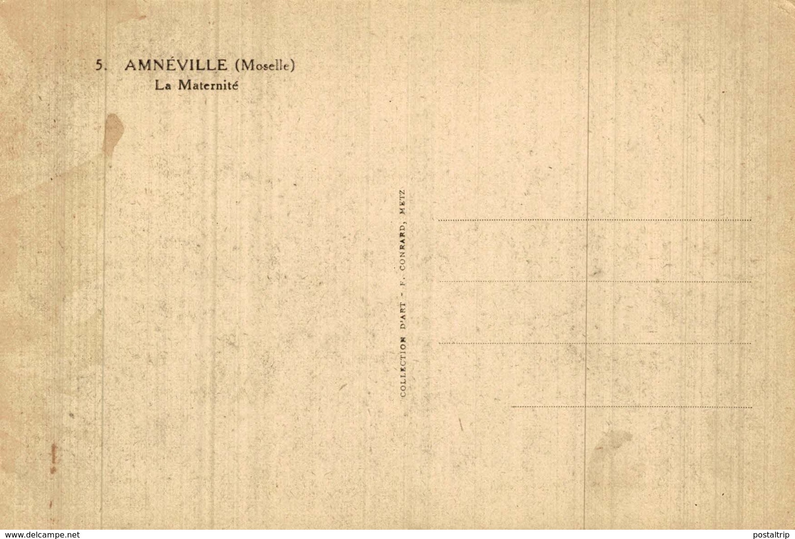 AMNEVILLE (Moselle) La Maternité . Francia  France Frankreich - Altri & Non Classificati