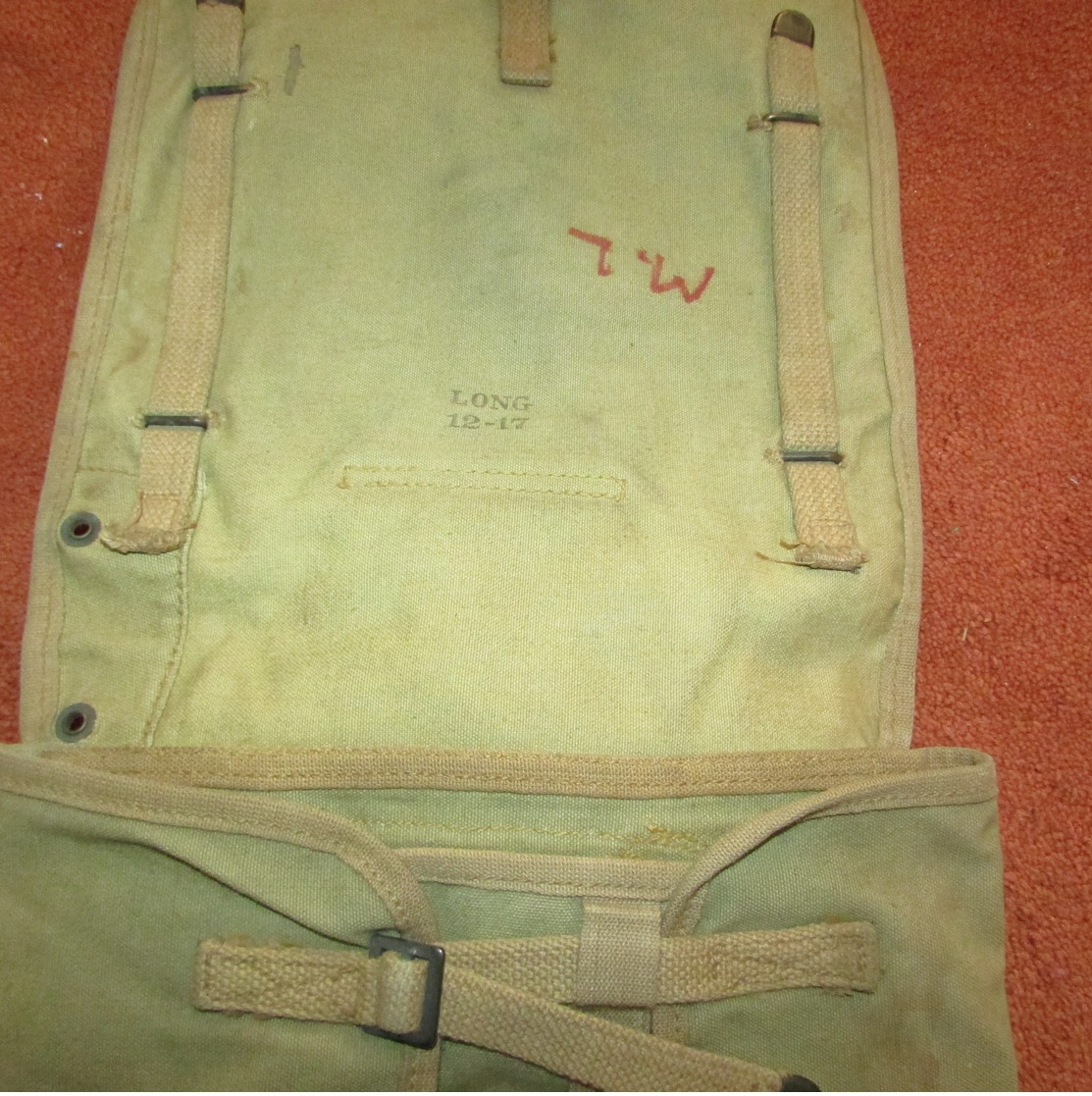 Early War 1917 Dated US Army Backpack - 1914-18