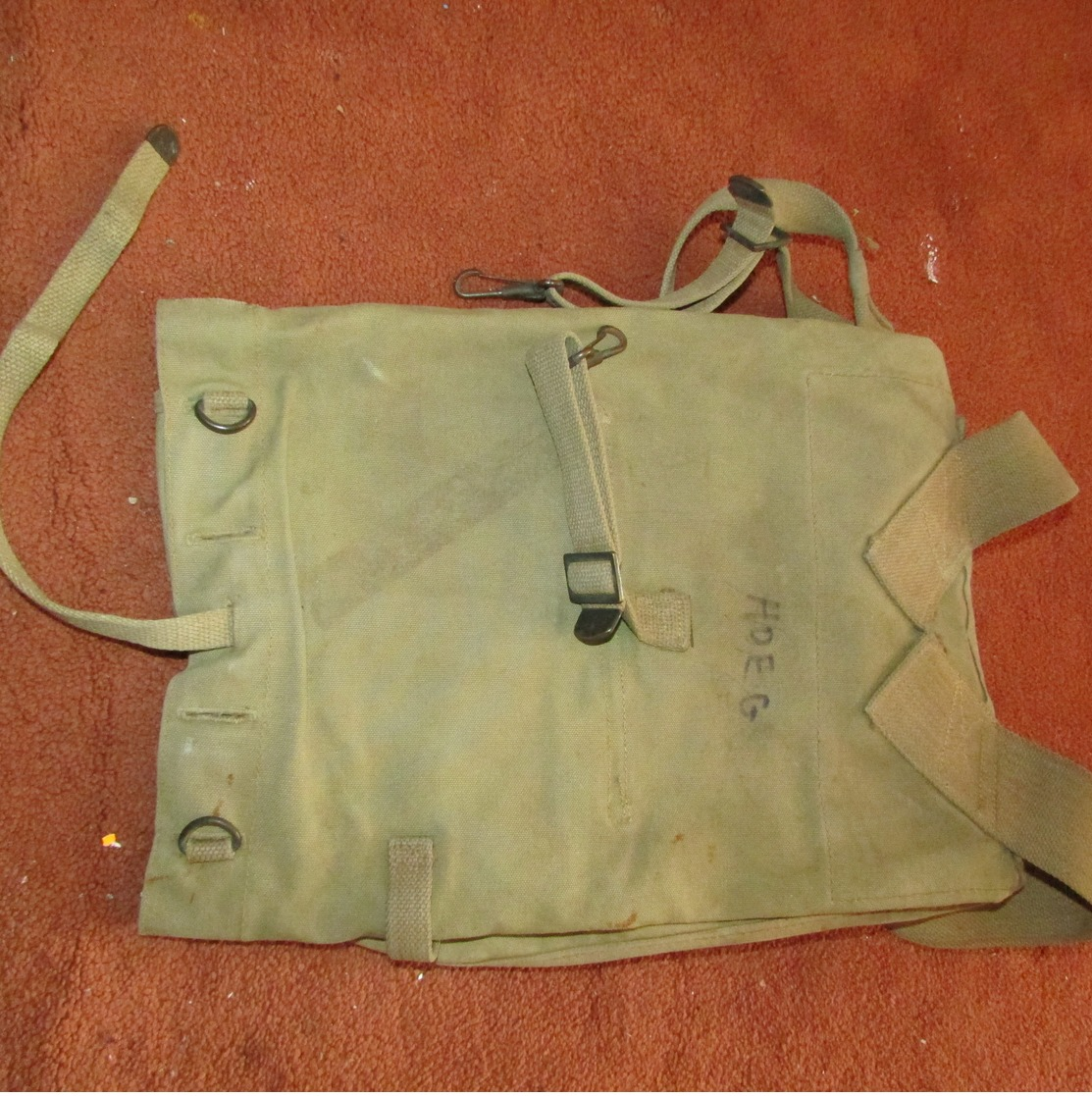 Early War 1917 Dated US Army Backpack - 1914-18