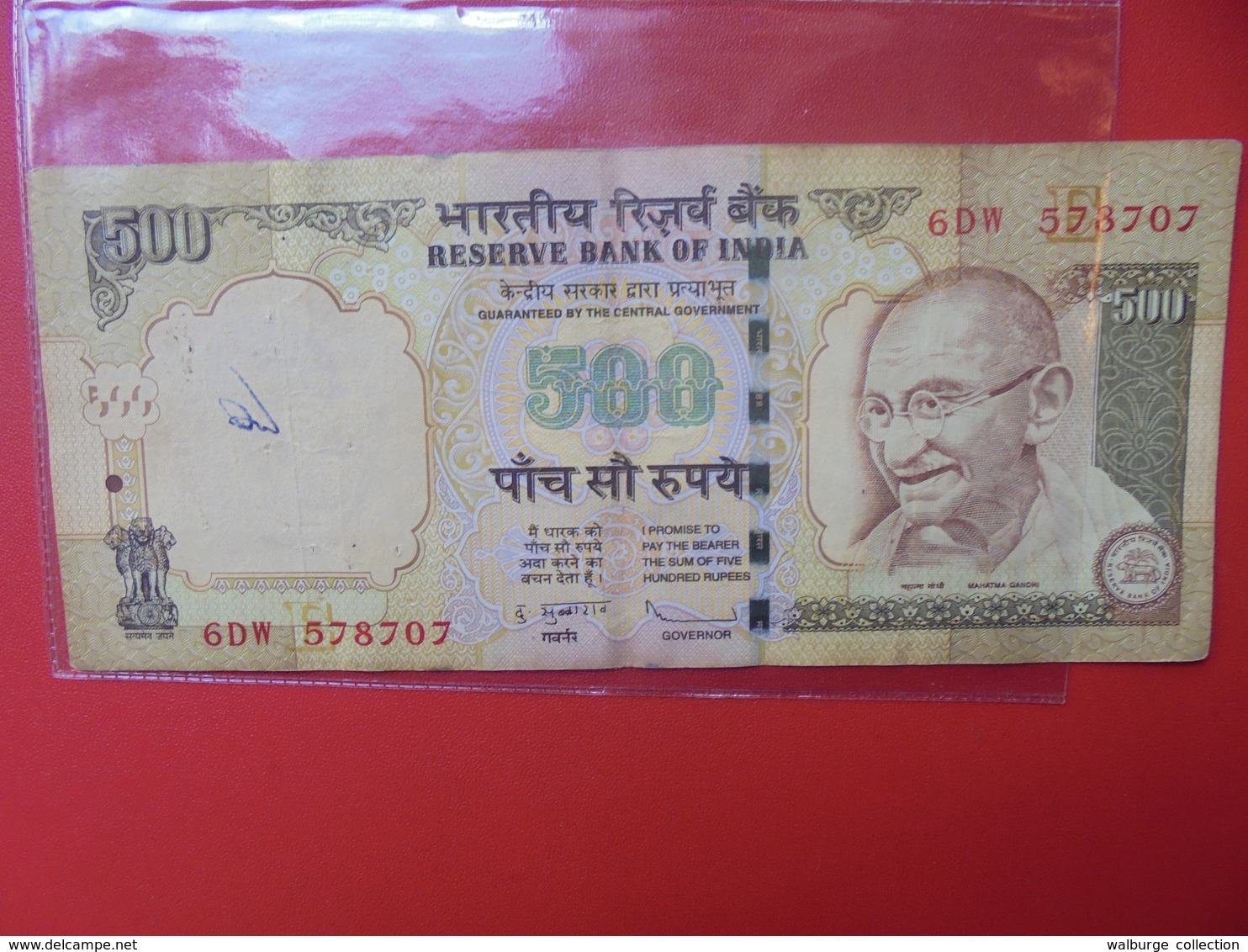 INDE 500 RUPEES 2006 Ou 2011  CIRCULER - India