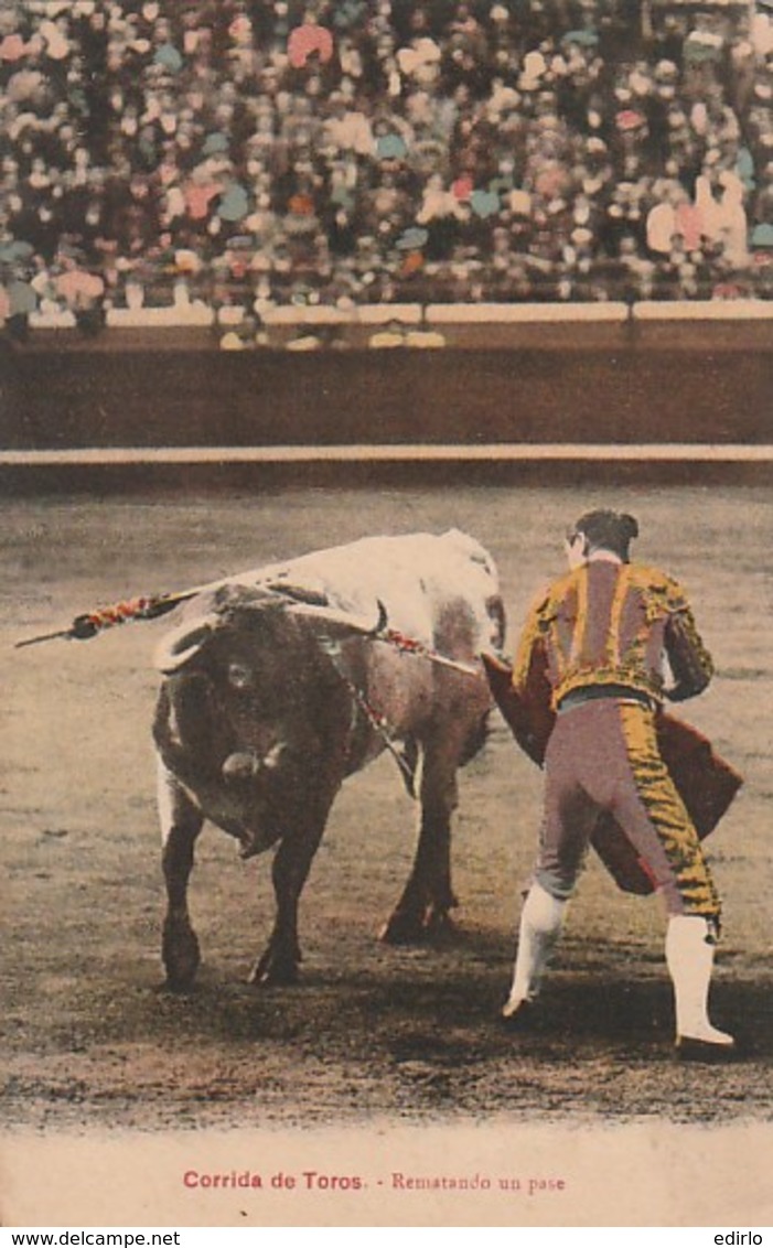 ***   - Corrida De Toros Rematando Un Pase - Unused TTB - Corrida