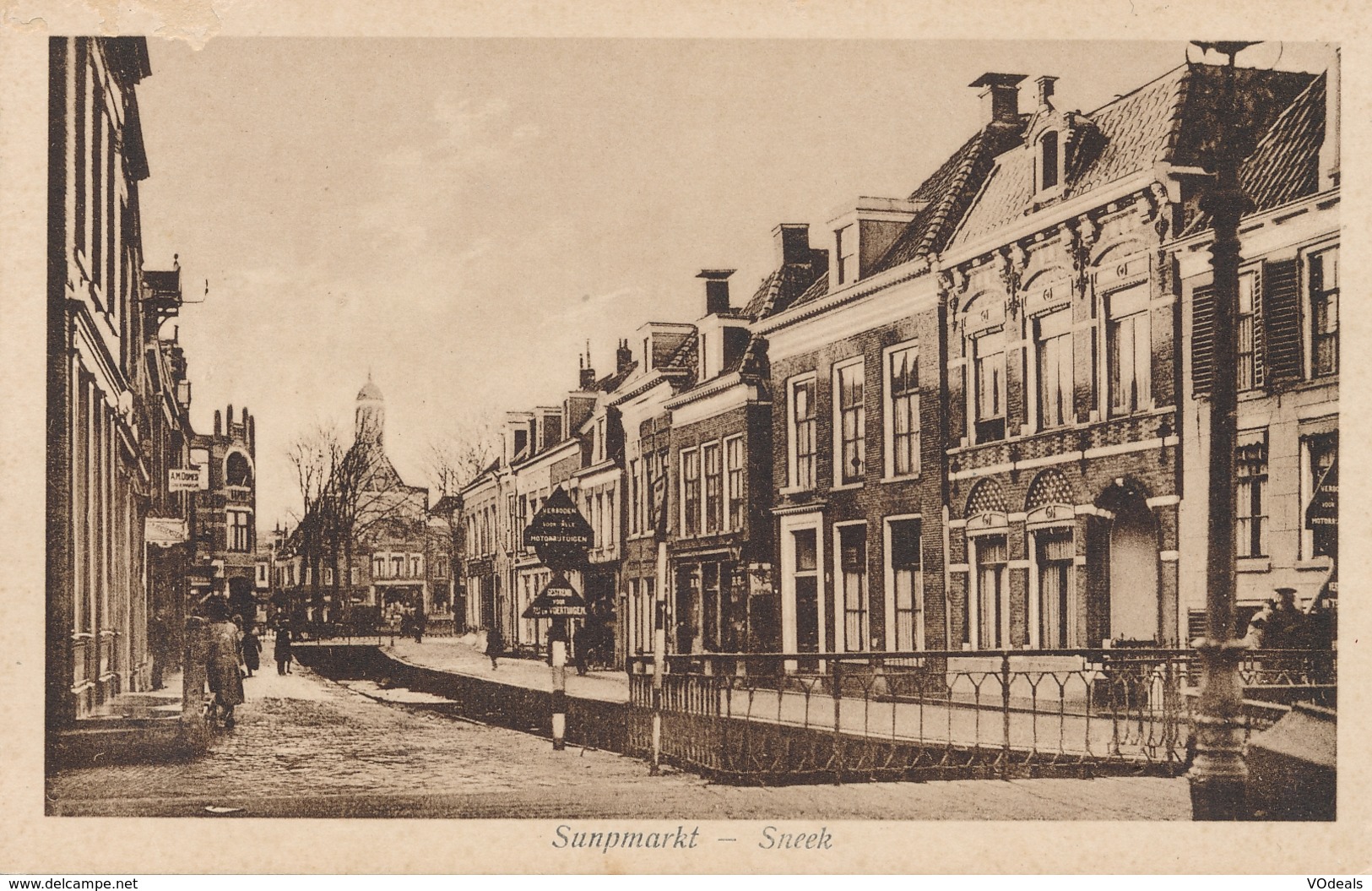 CPSM - Pays-Bas - Sneek - Sunpmarkt - Sneek