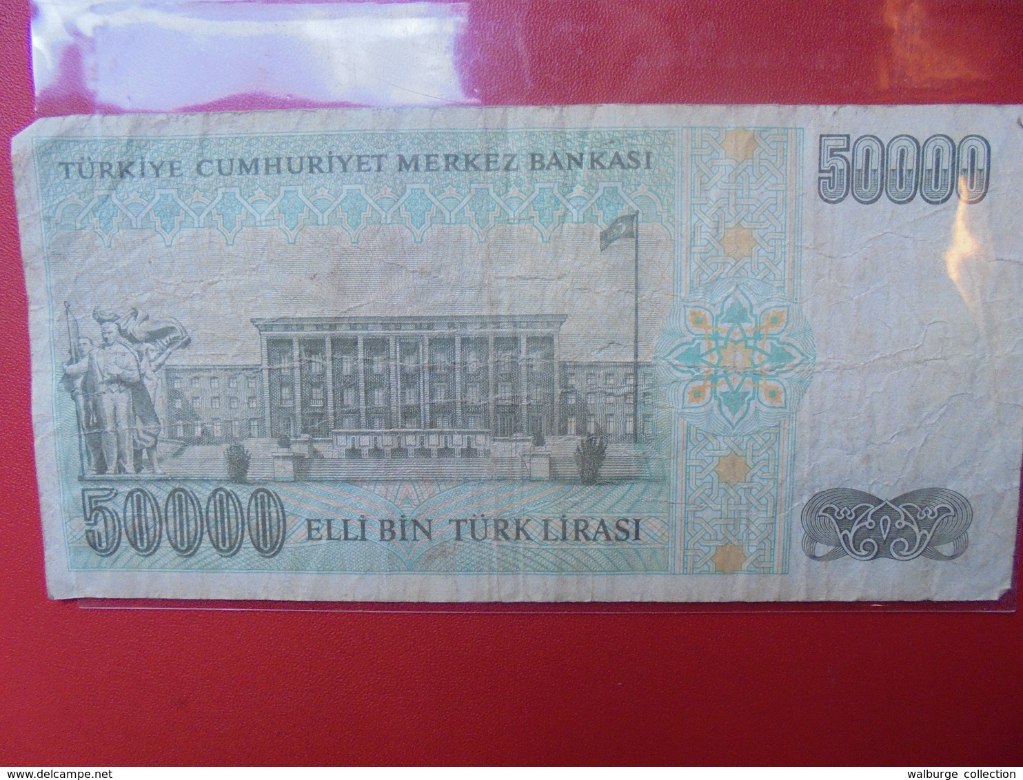 TURQUIE 50.000 LIRA 1970(89) CIRCULER - Turchia