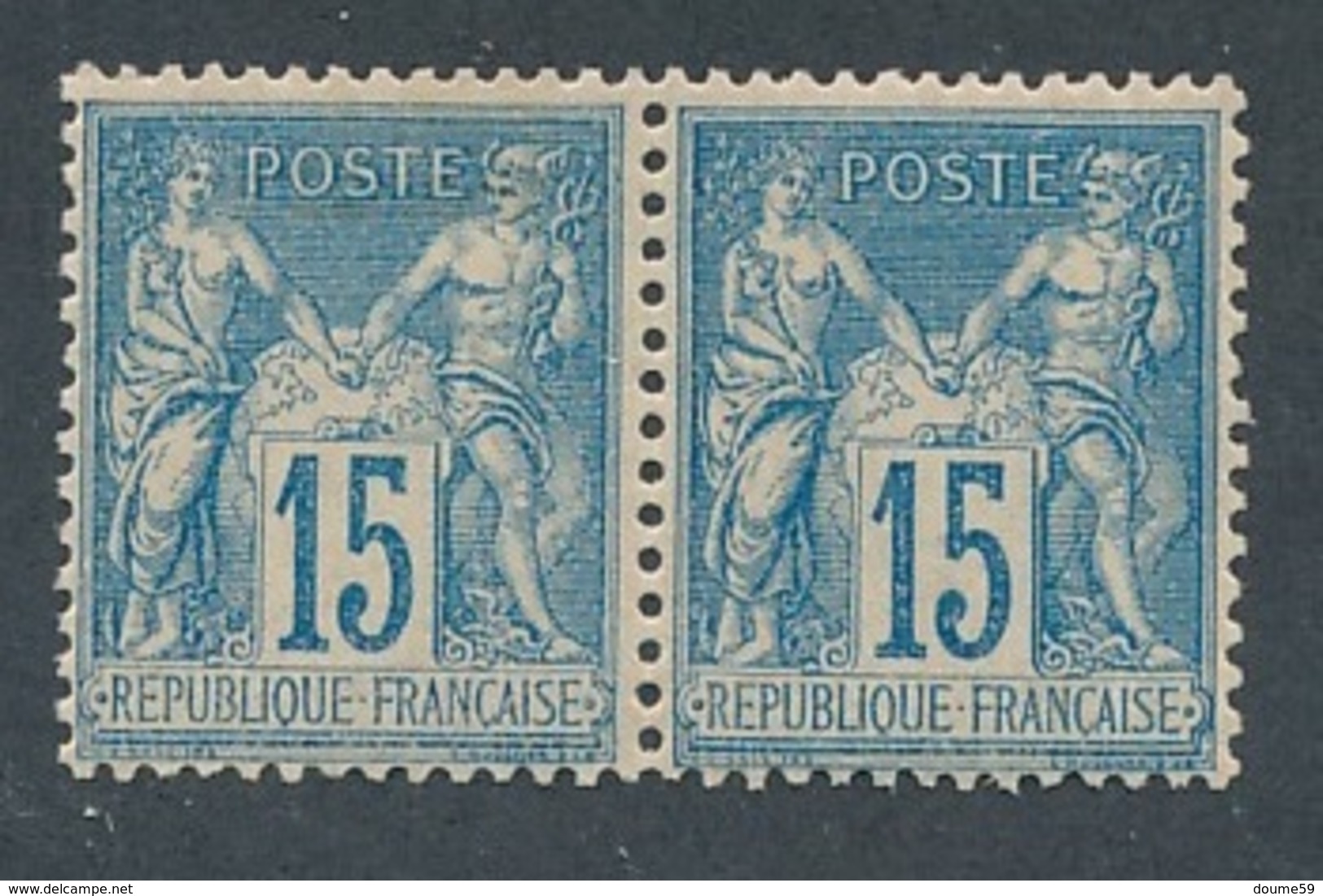 CV-23: FRANCE: Lot Avec "SAGE N/U" N°90**/* Recto Verso  (voir Descriptif) - 1876-1898 Sage (Type II)