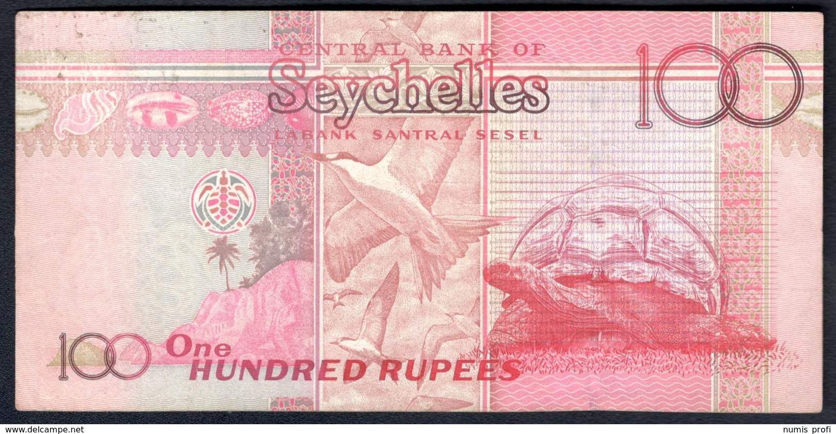 Seychelles - 100 Rupees / Roupi 2011 - P44a - Seychelles