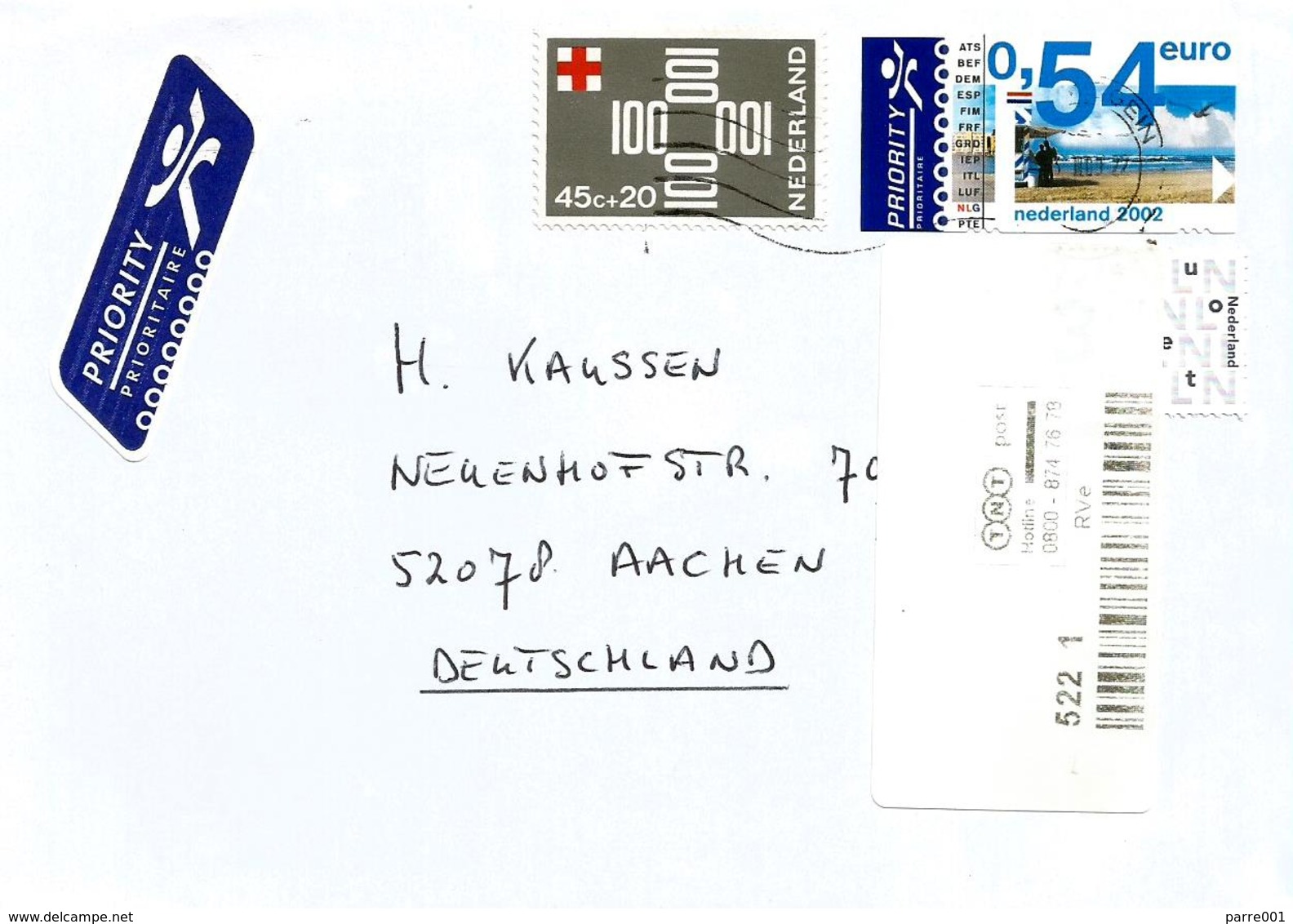 Nederland Netherlands 2009 Hierden Beach Meter TNT Post Cover - Macchine Per Obliterare (EMA)