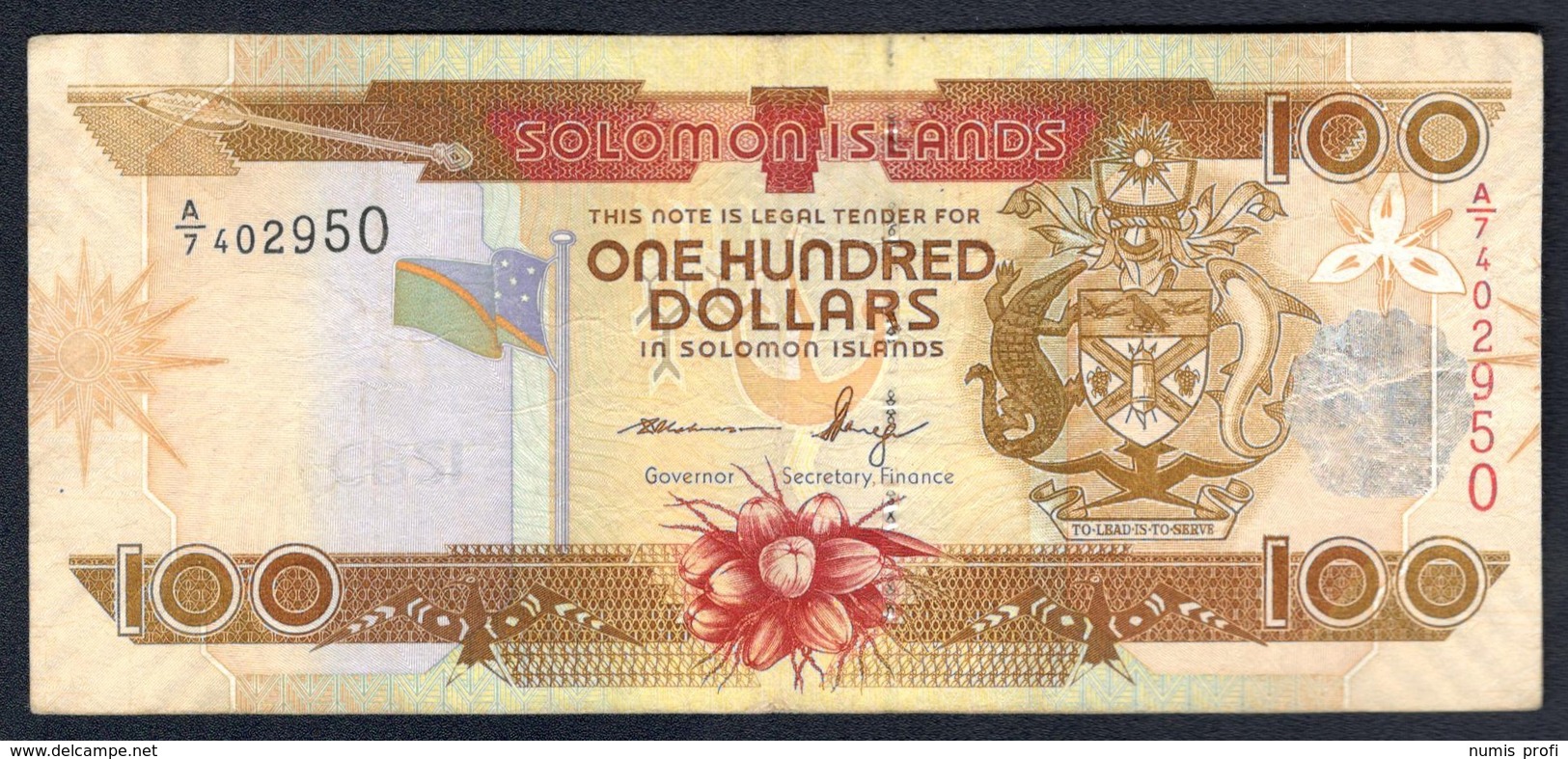 Solomon Islands - 100 Dollars 2009 - P30(3) - Isla Salomon