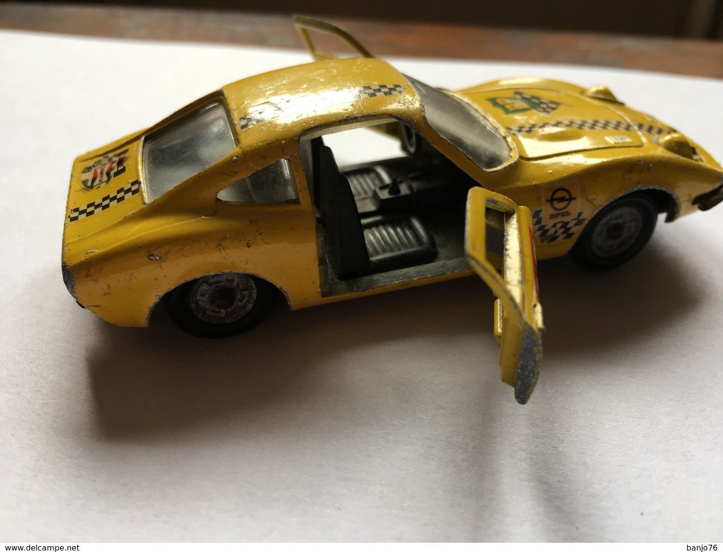 SOLIDO - OPEL GT  - 1969 - Toy Memorabilia