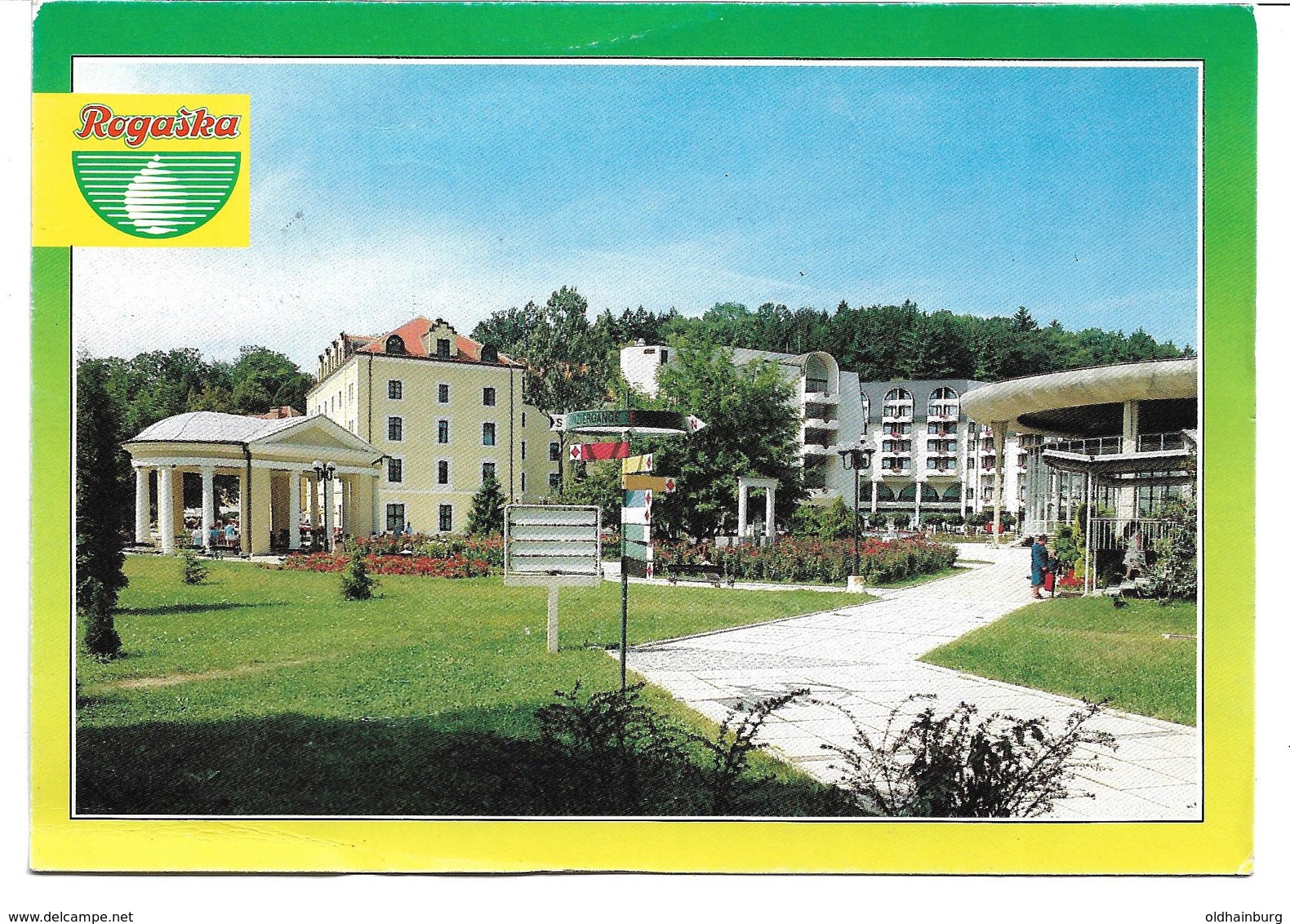 3078p: AK Hotel Sava In Zagrebski Dom, Gelaufen 1996 Nach Österreich - Slowenien