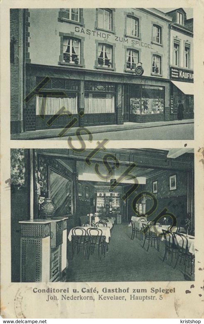 Kevelaer - Conditorei U. Café, Gasthof Zum Spiegel  [4A-1.123 - Kevelaer