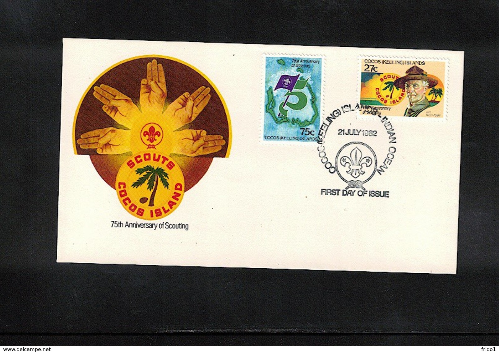 Cocos ( Keeling) Islands 1982 Scouting FDC - Kokosinseln (Keeling Islands)