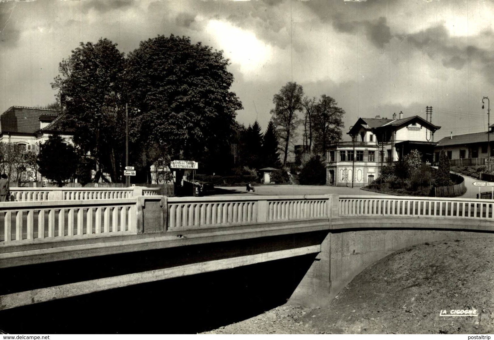 ALTKIRCH LE NOUVEAU PONT ET LA GARE. Francia  France Frankreich - Altkirch