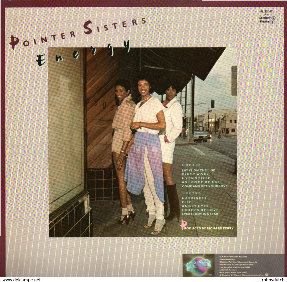 * LP *  POINTER SISTERS - ENERGY (Europe 1978 EX-) - Soul - R&B