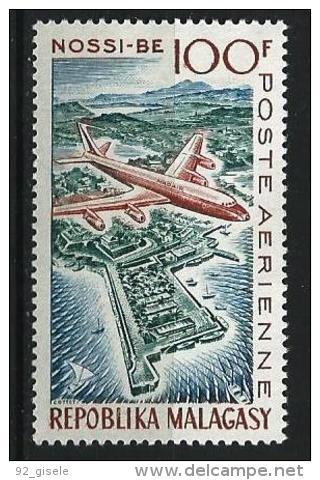 Madagascar Aerien YT 87 (PA) " Nossi-Bé " 1962 Neuf** - Madagaskar (1960-...)