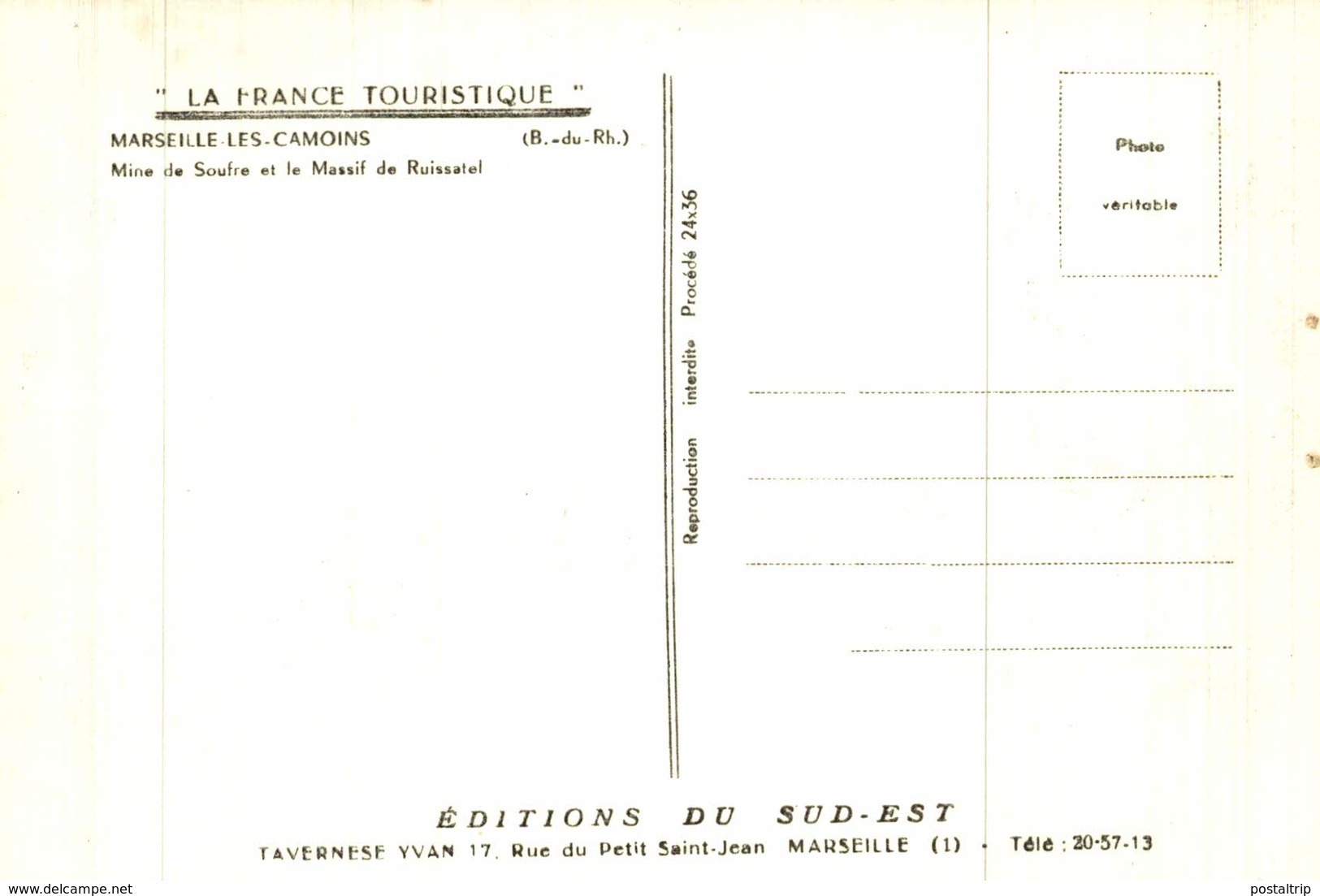 ALLAUCH VUE GENERALE  Francia  France Frankreich - Otros & Sin Clasificación