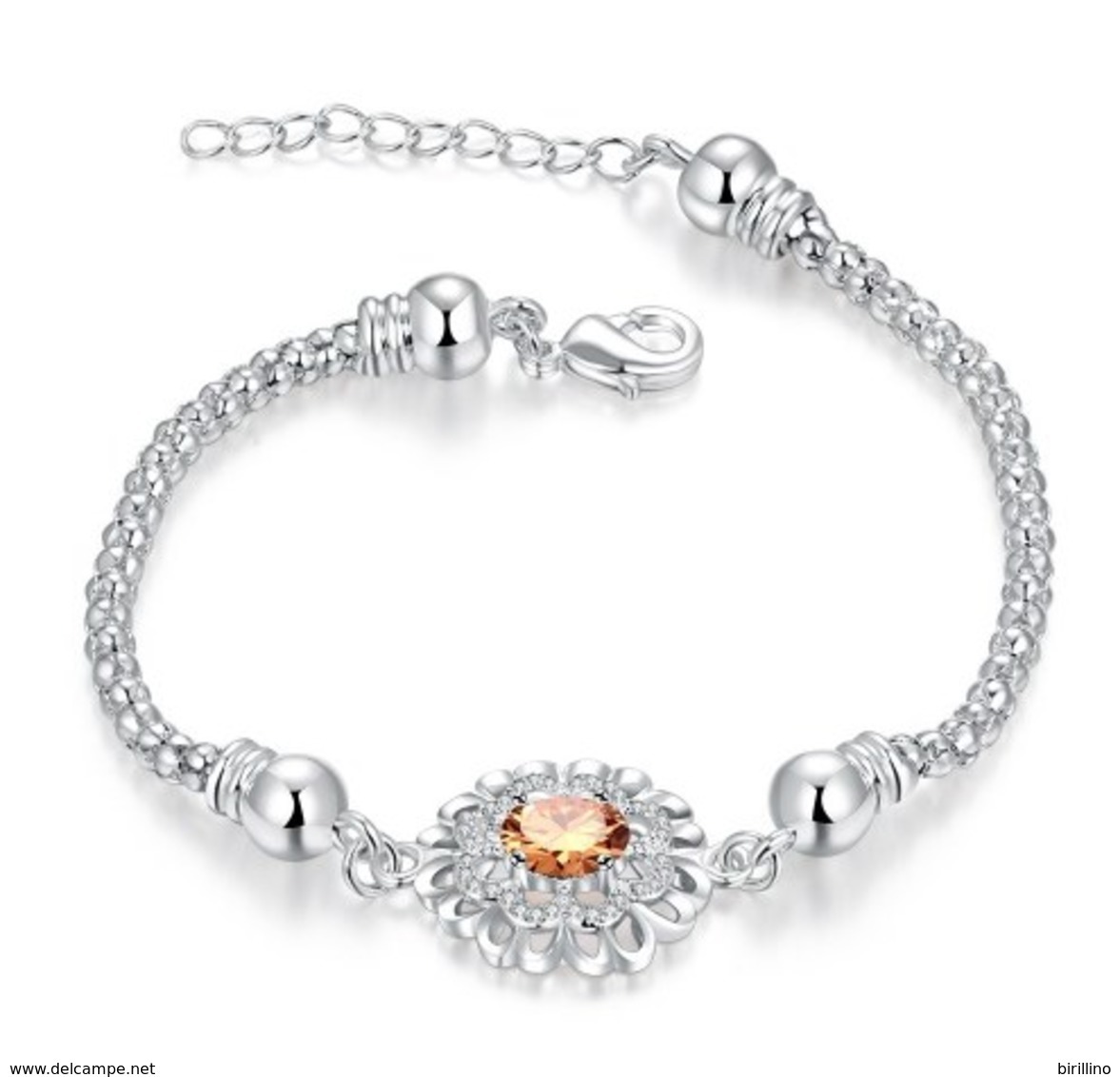 A60115 - Braccialetto Da Donna Placcato Argento 925 - Bracciali