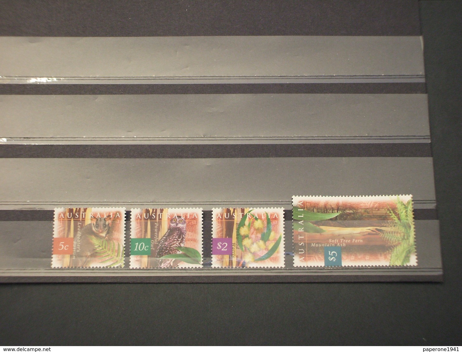 AUSTRALIA - 1996 FAUNA/FIORI 4 VALORI - NUOVI(++) - Mint Stamps