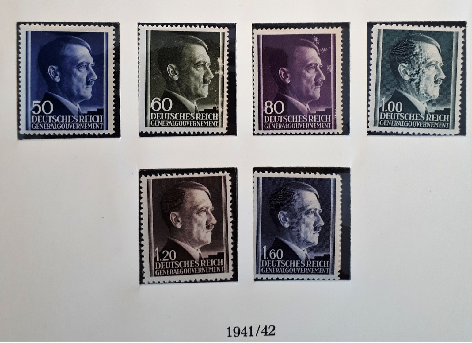 Poland - Occupation Stamps 1940/42 (General Gouvernement) - Algemene Overheid