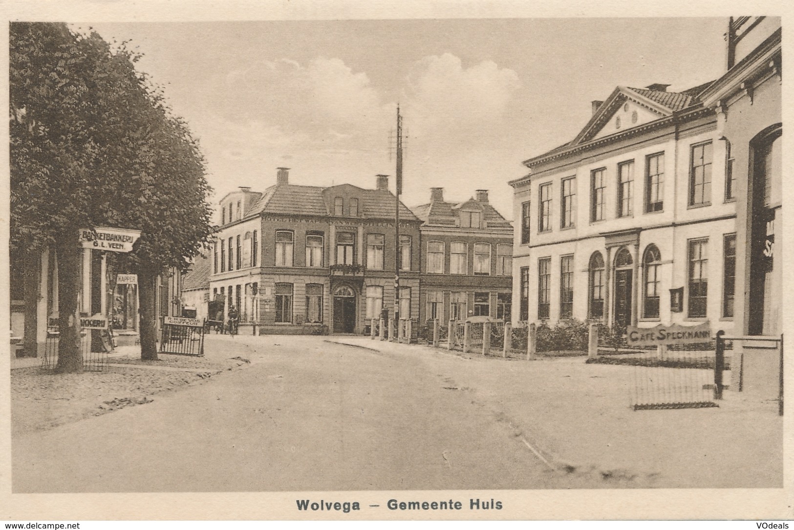 CPA - Pays-Bas - Wolvega - Gemeente Huis - Wolvega