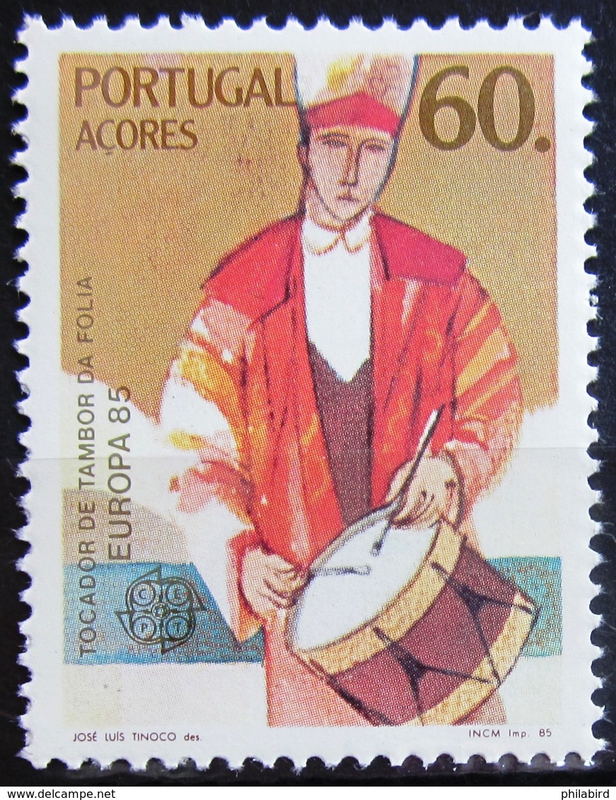 EUROPA            Année 1985         ACORES           N° 362 + B.F 6             NEUF** - 1985